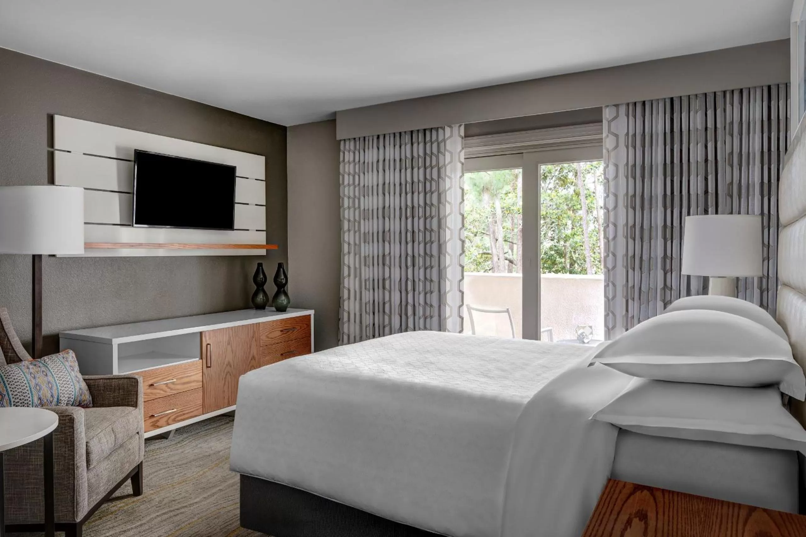 Bed in Hilton Vacation Club Bayside Resort Panama City Beach