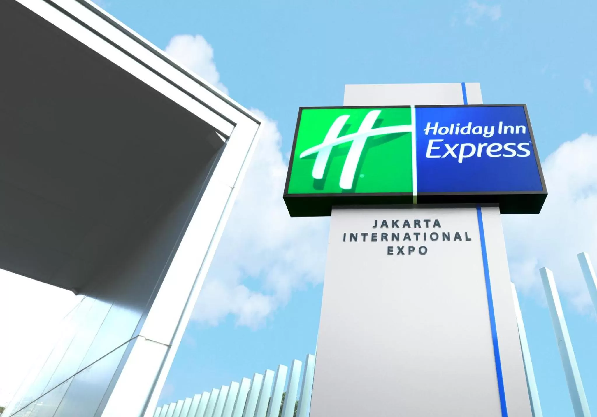 Property building in Holiday Inn Express Jakarta International Expo by IHG