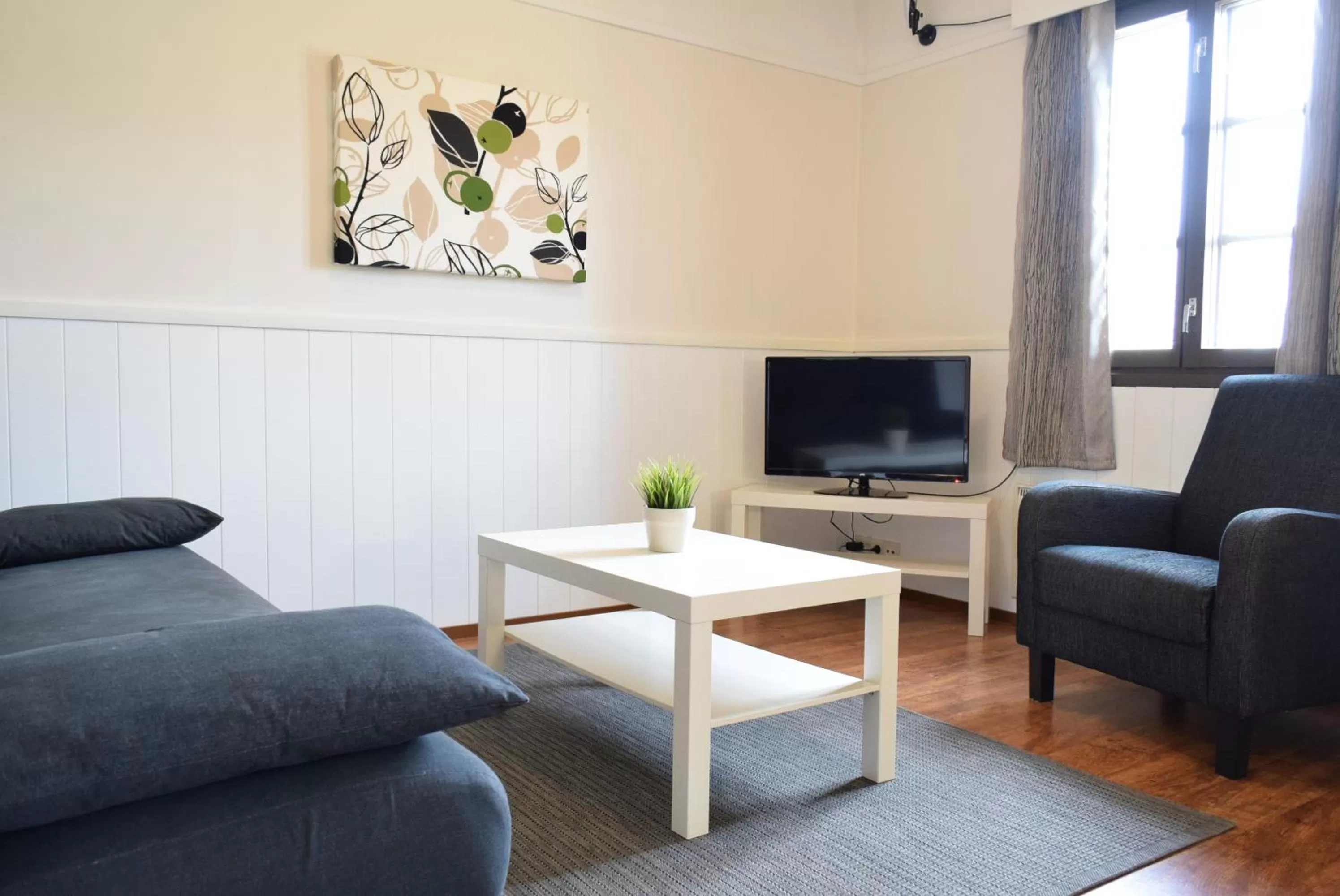 Living room, Seating Area in Visulahti Cottages