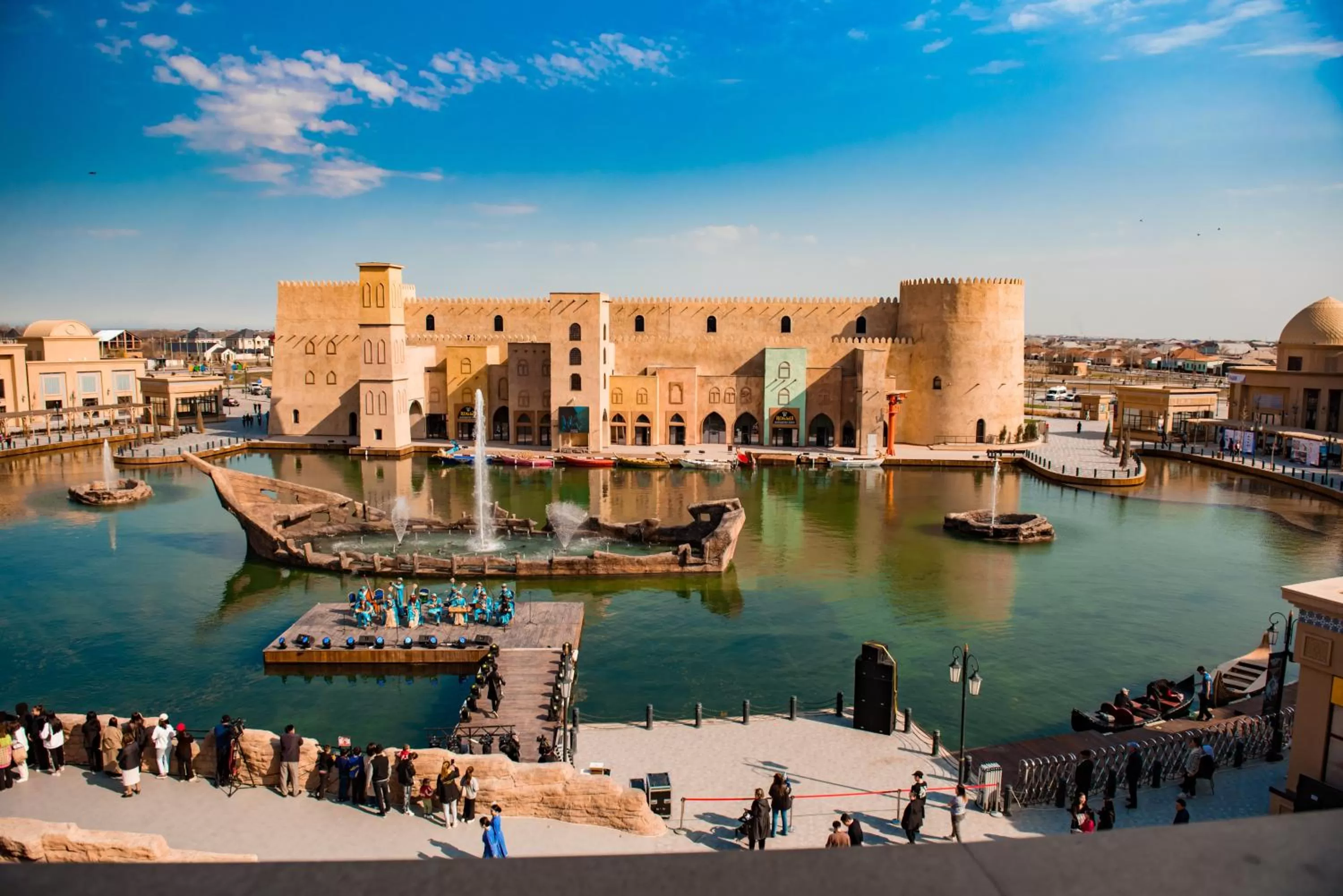 View (from property/room) in KARAVANSARAY Turkistan Harbour Hotel -FLYING THEATRE ACCESS