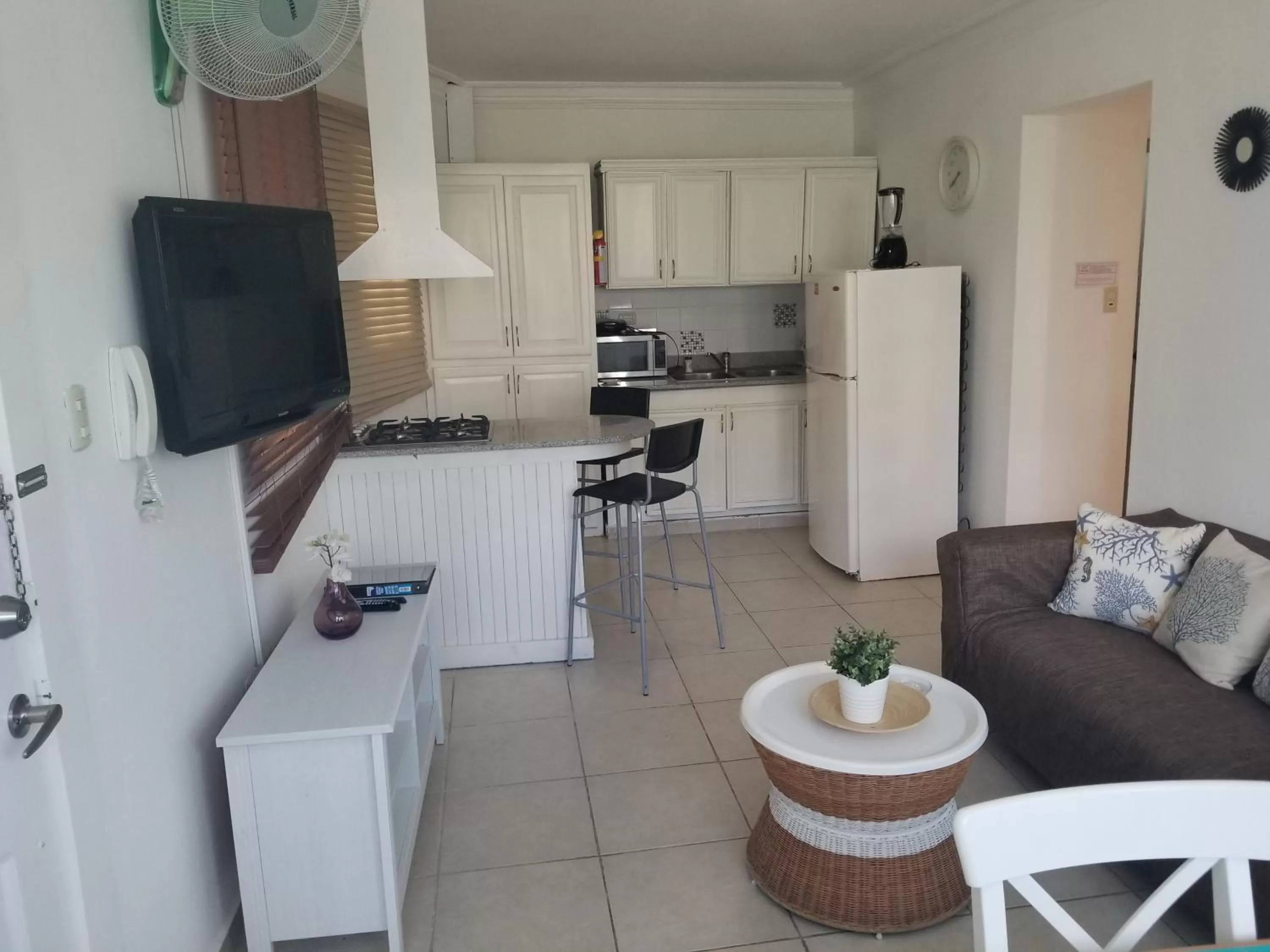 Kitchen or kitchenette in Karimar Beach Condo Hotel