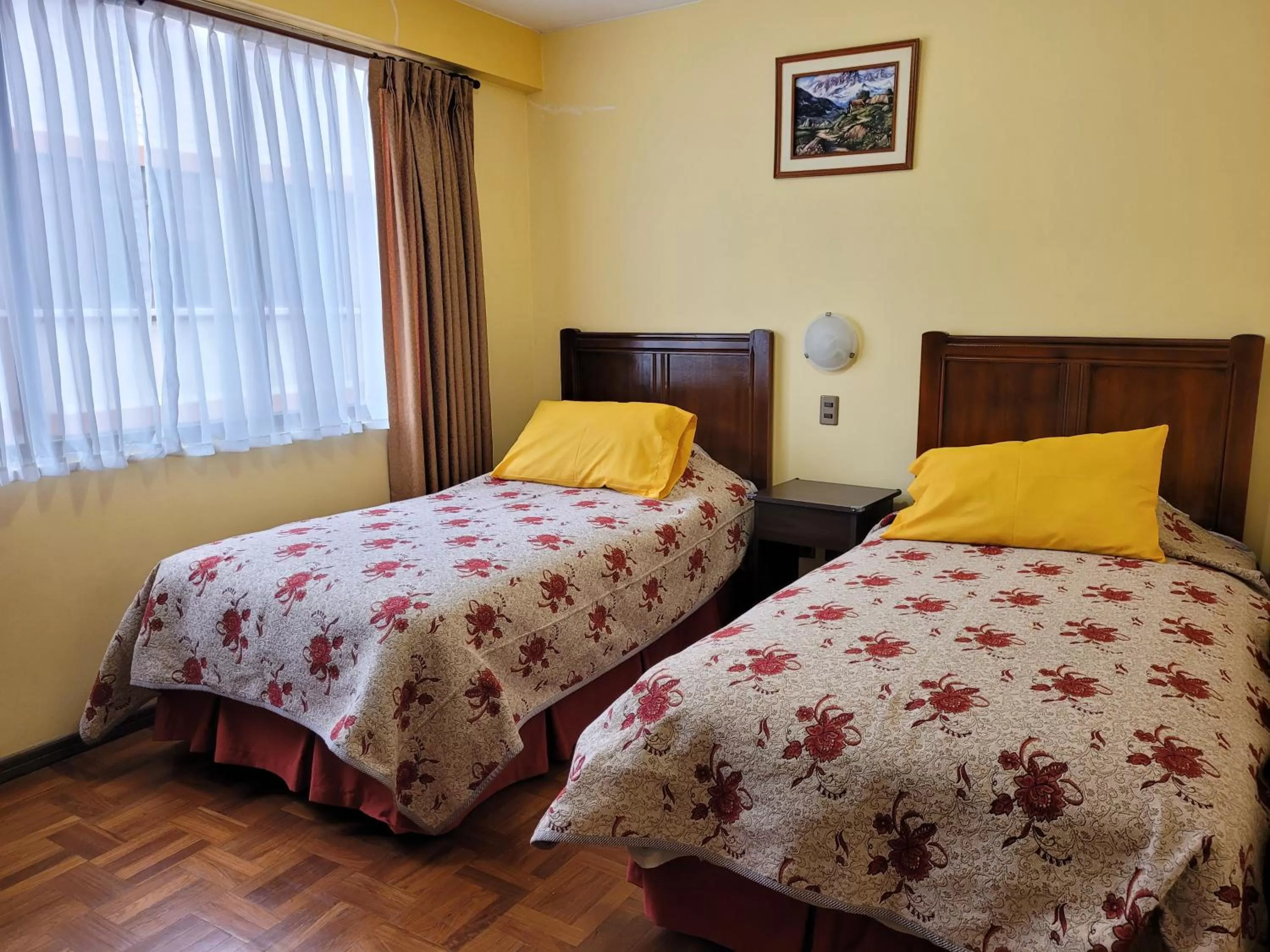 Bed in Hotel Nuevo Sol