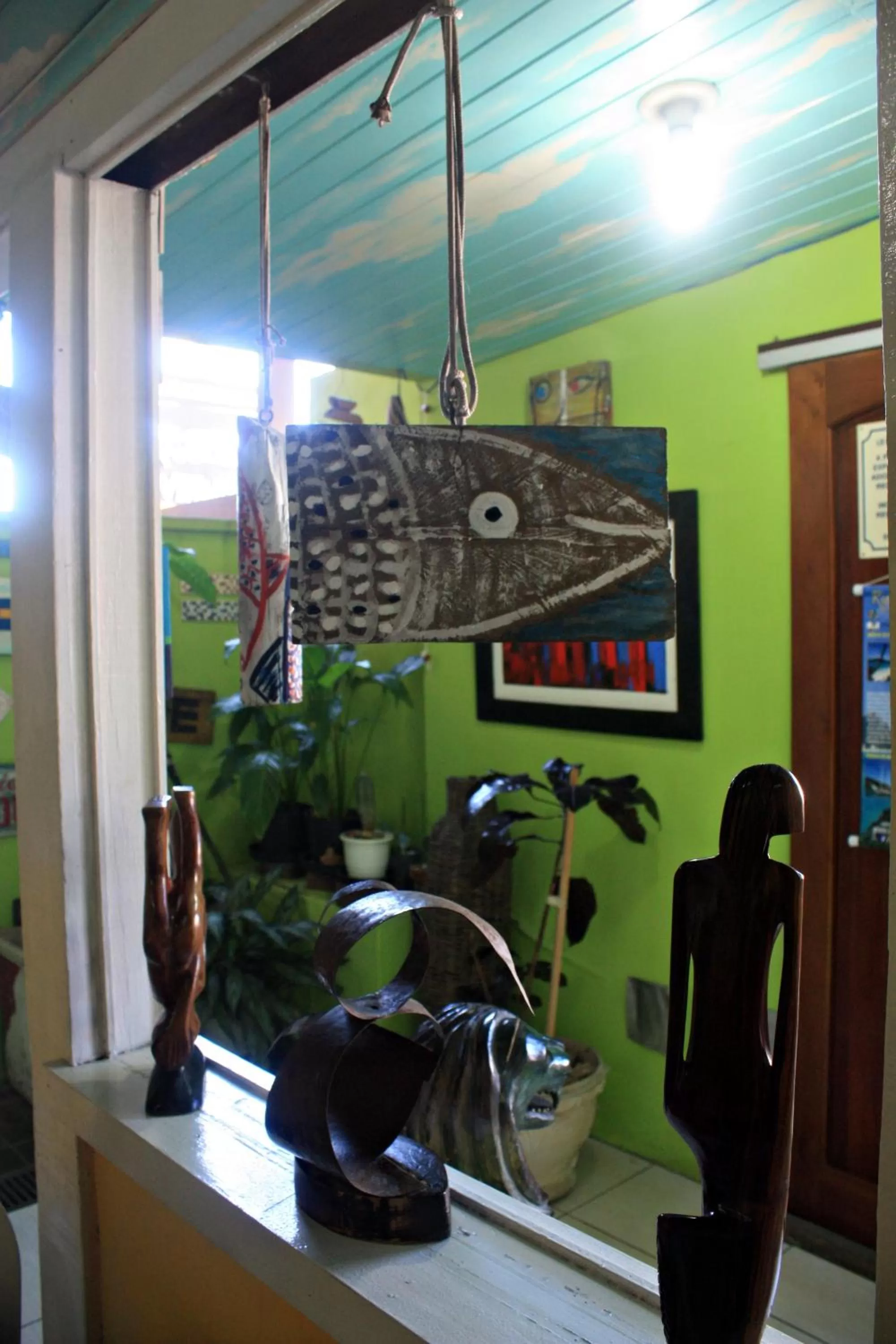 Seating area in Pousada Mare Blue