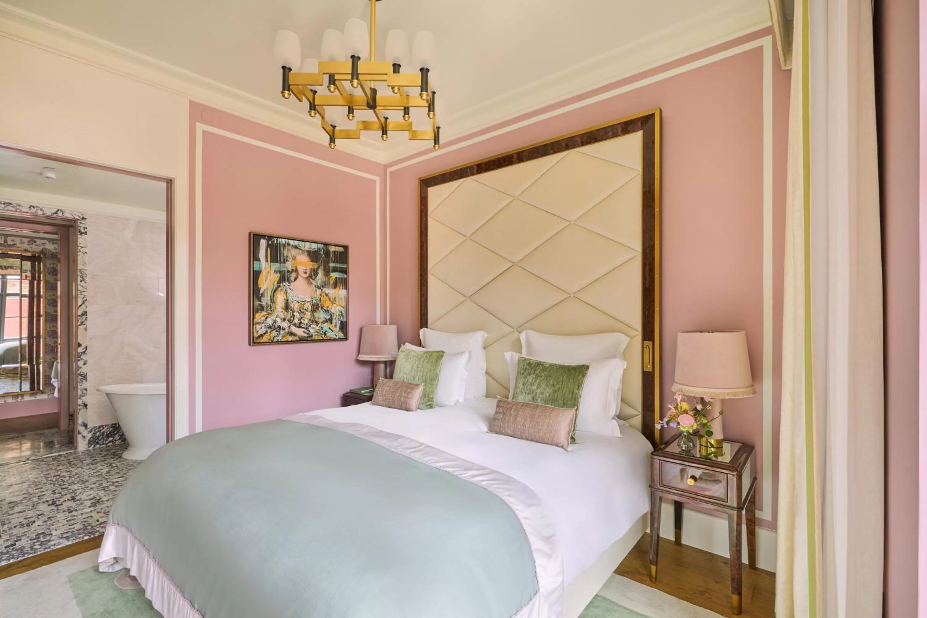 Bed in Fouquet's New York