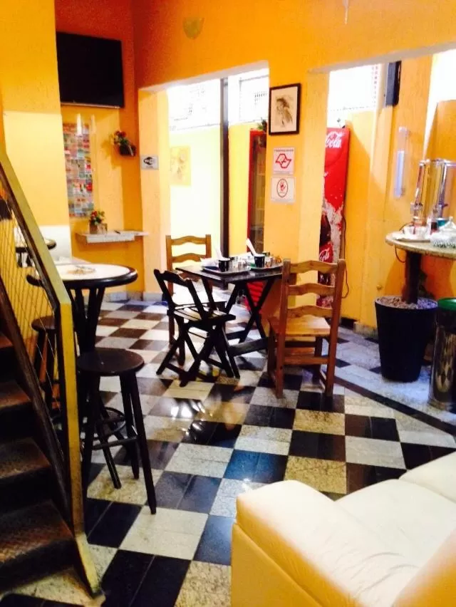 Seating area, Restaurant/Places to Eat in Hotel Praça Orione