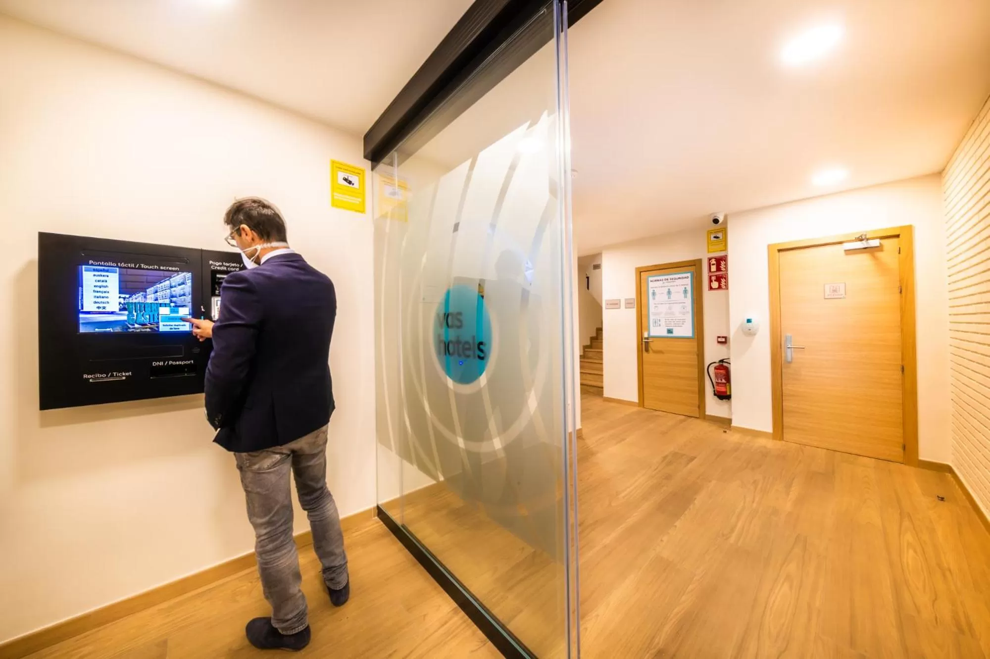 Lobby or reception in Hotel Vas Vitoria AutoCheckIn