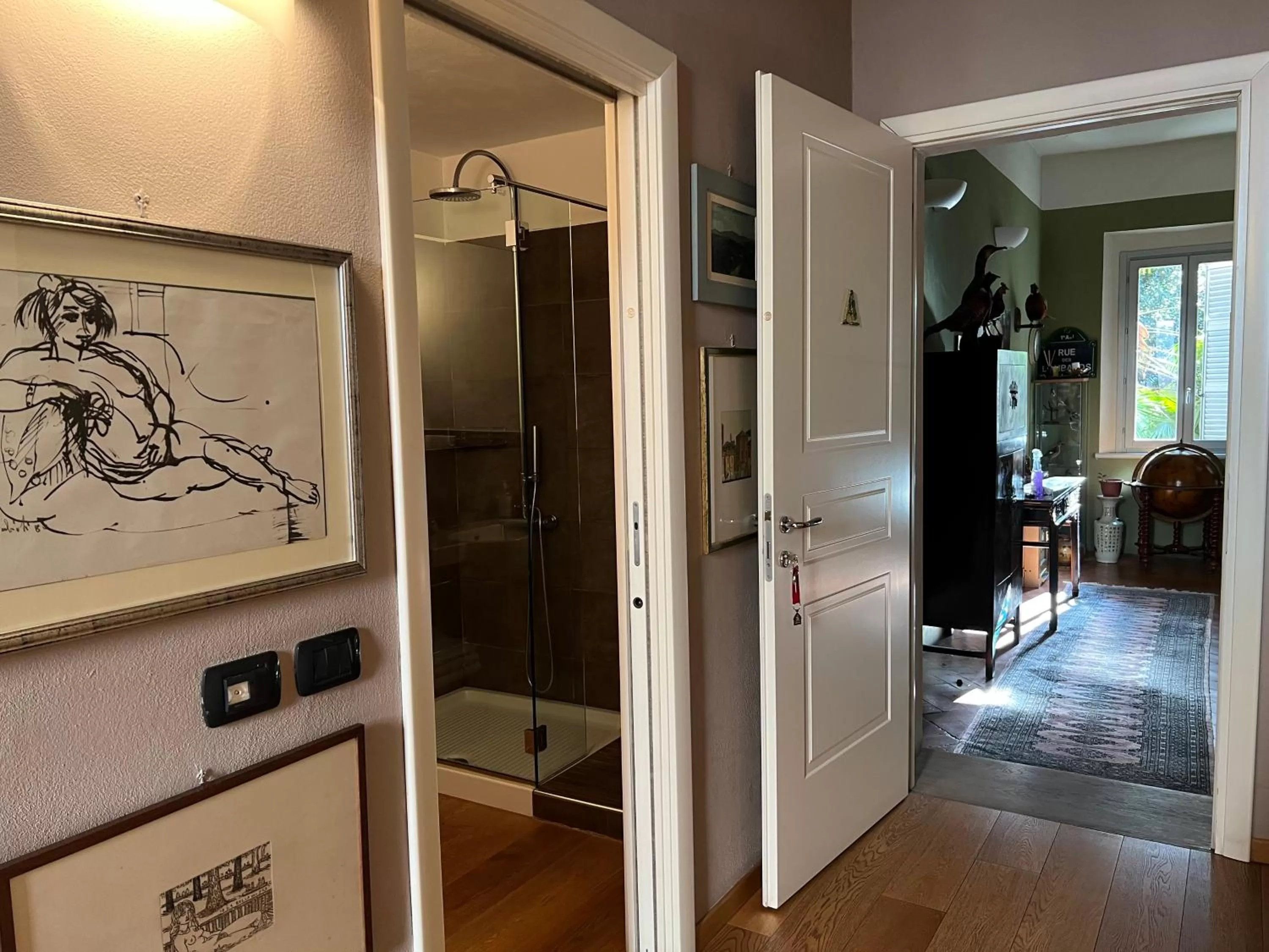 Shower in A Casa Di Paola Suite