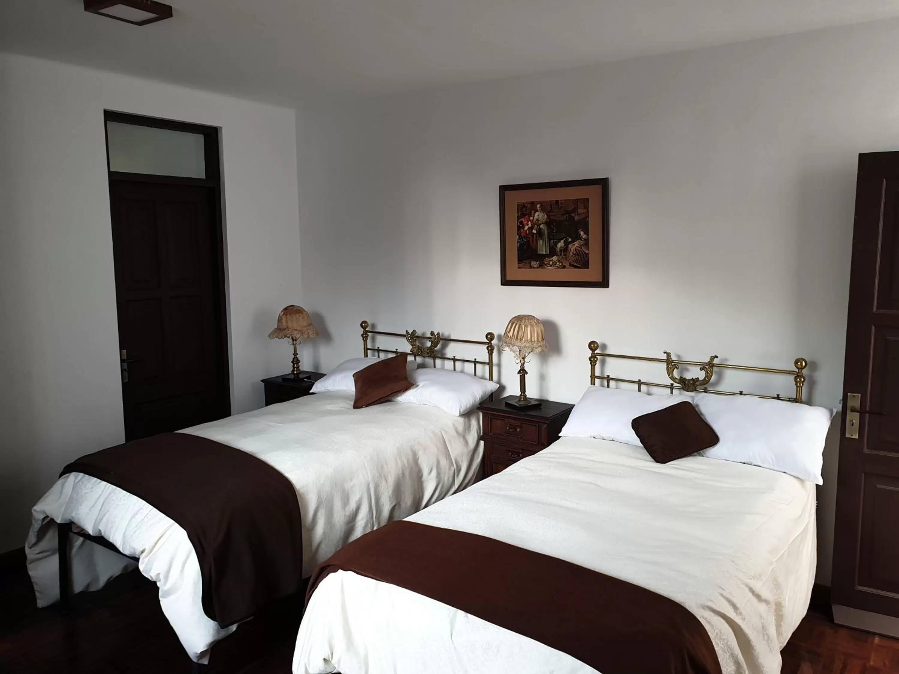 Bed in El Jardin De Su Merced B&B