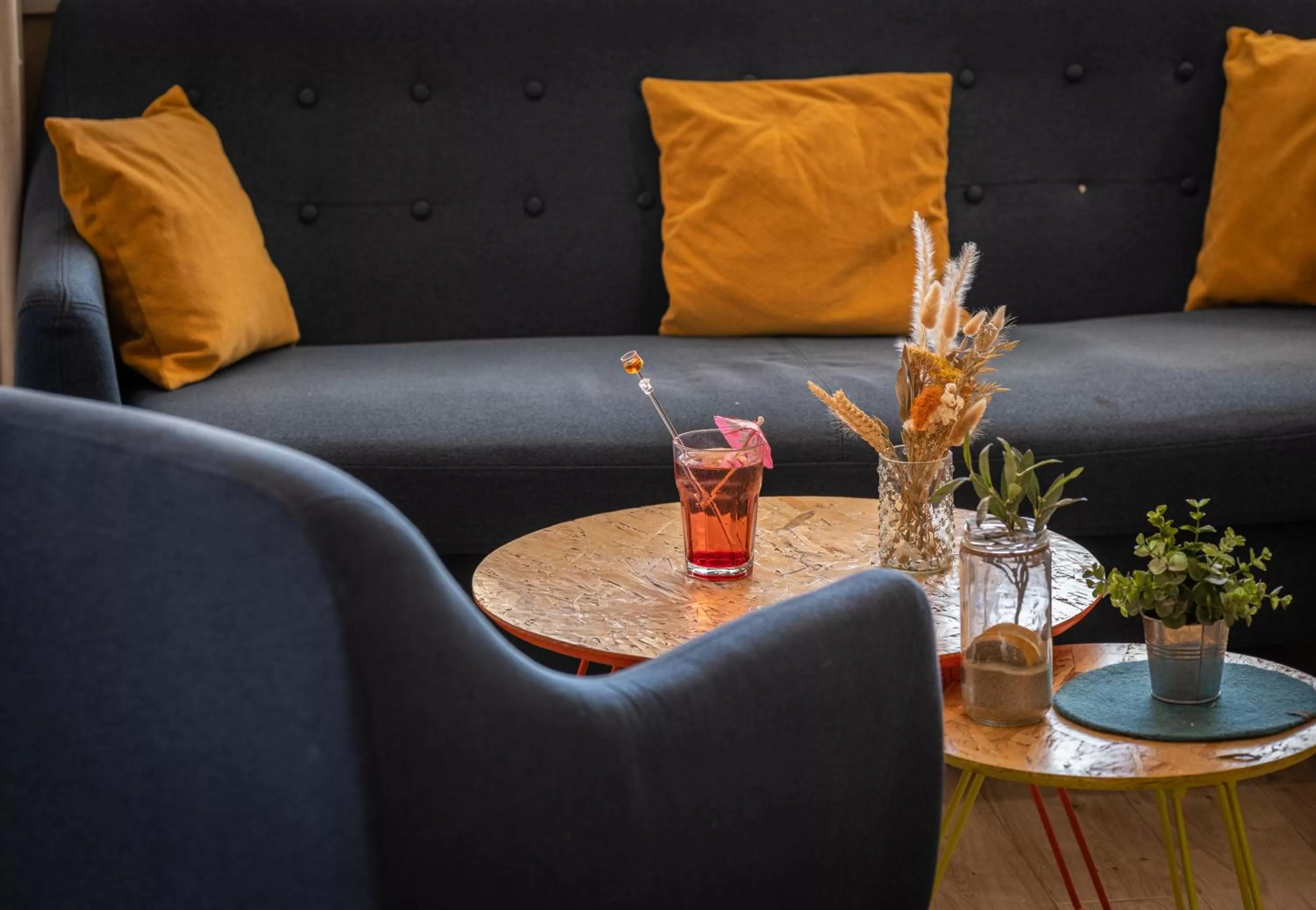 Living room in Kyriad Lyon Est - Bron Eurexpo Le Cottage