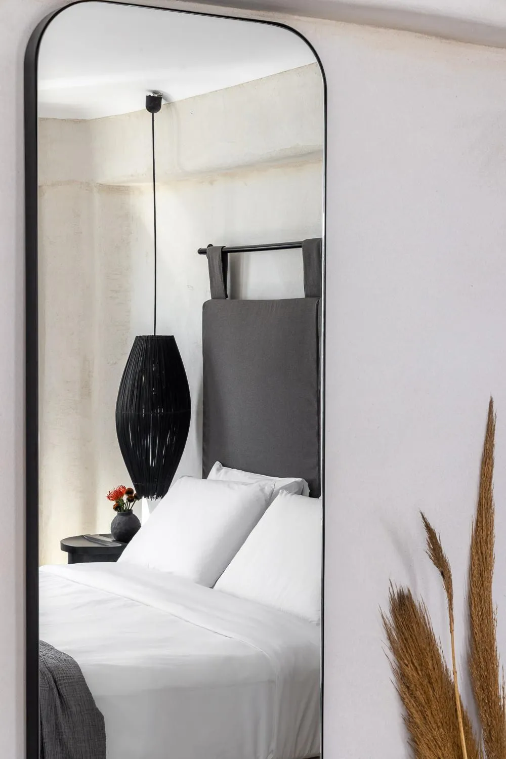 Bed in Rocabella Mykonos Hotel