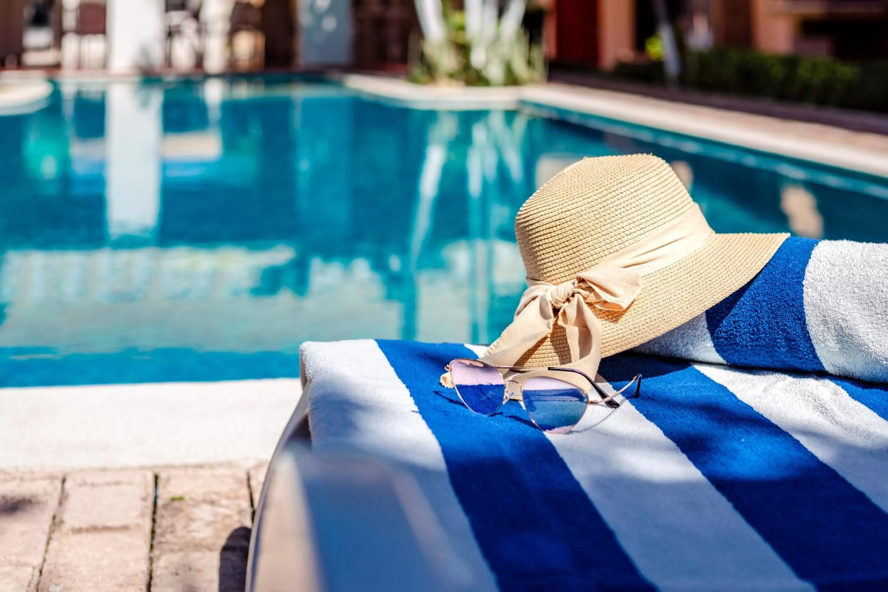 Swimming pool in Tecnohotel Itzáes