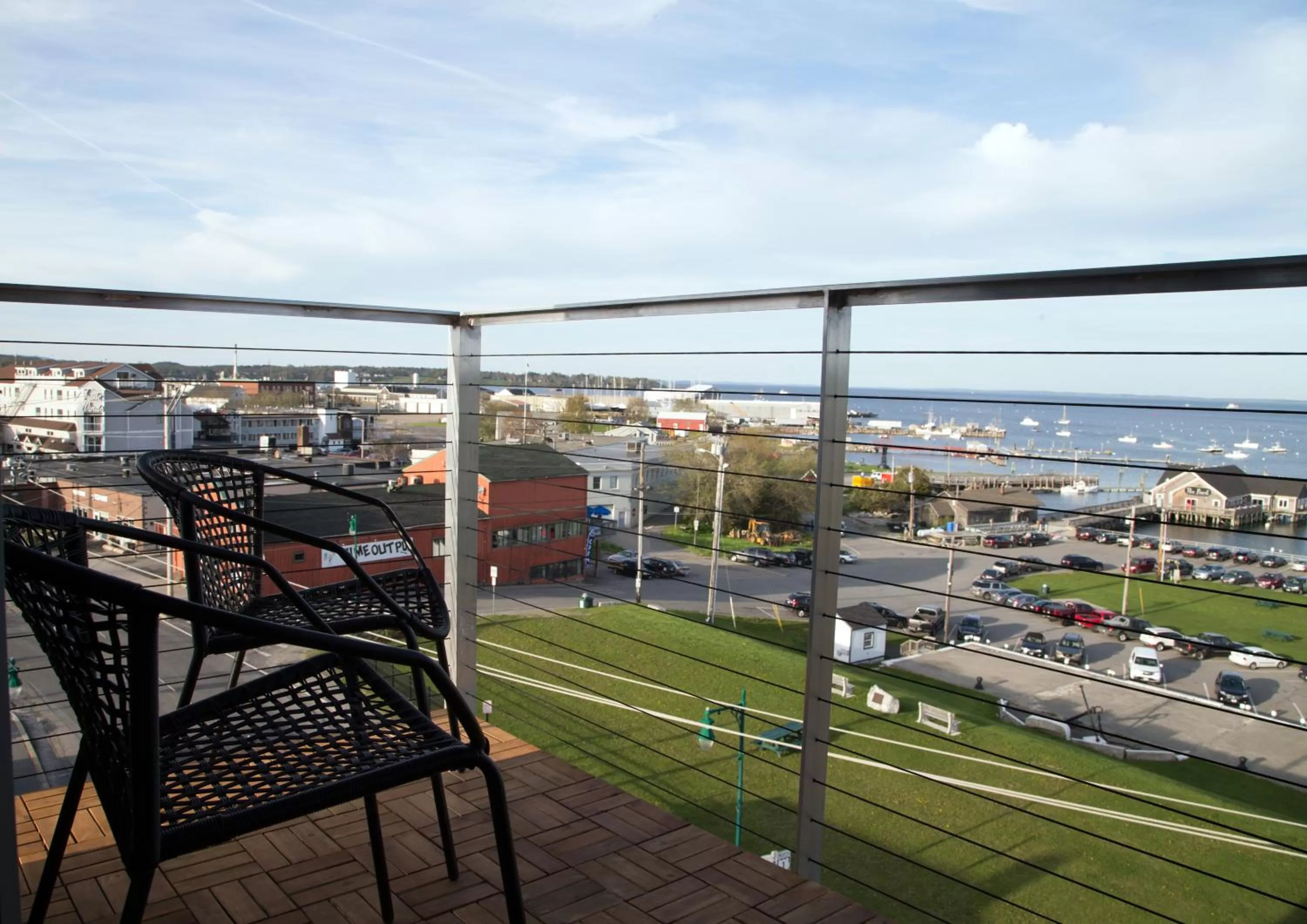 Patio in 250 Main Hotel