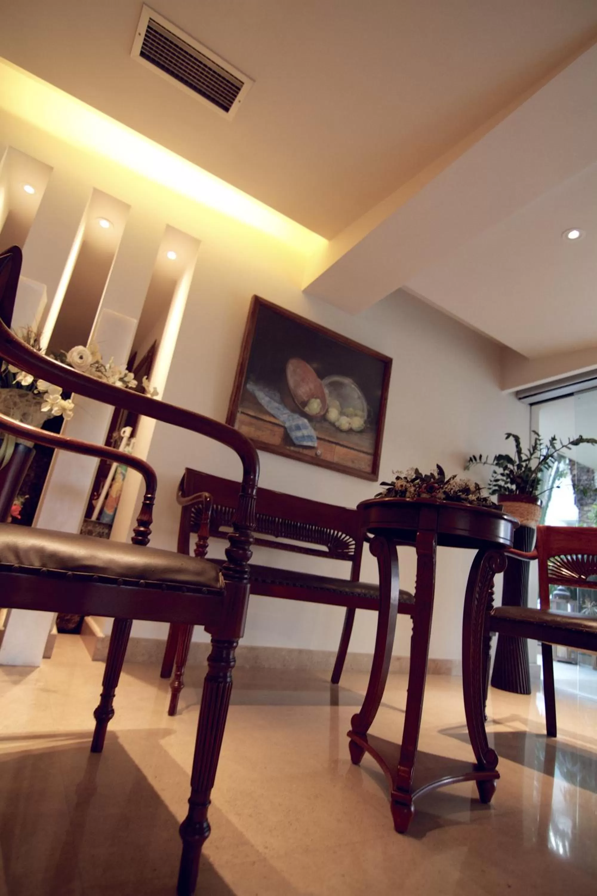 Lobby or reception in Elysion Hotel