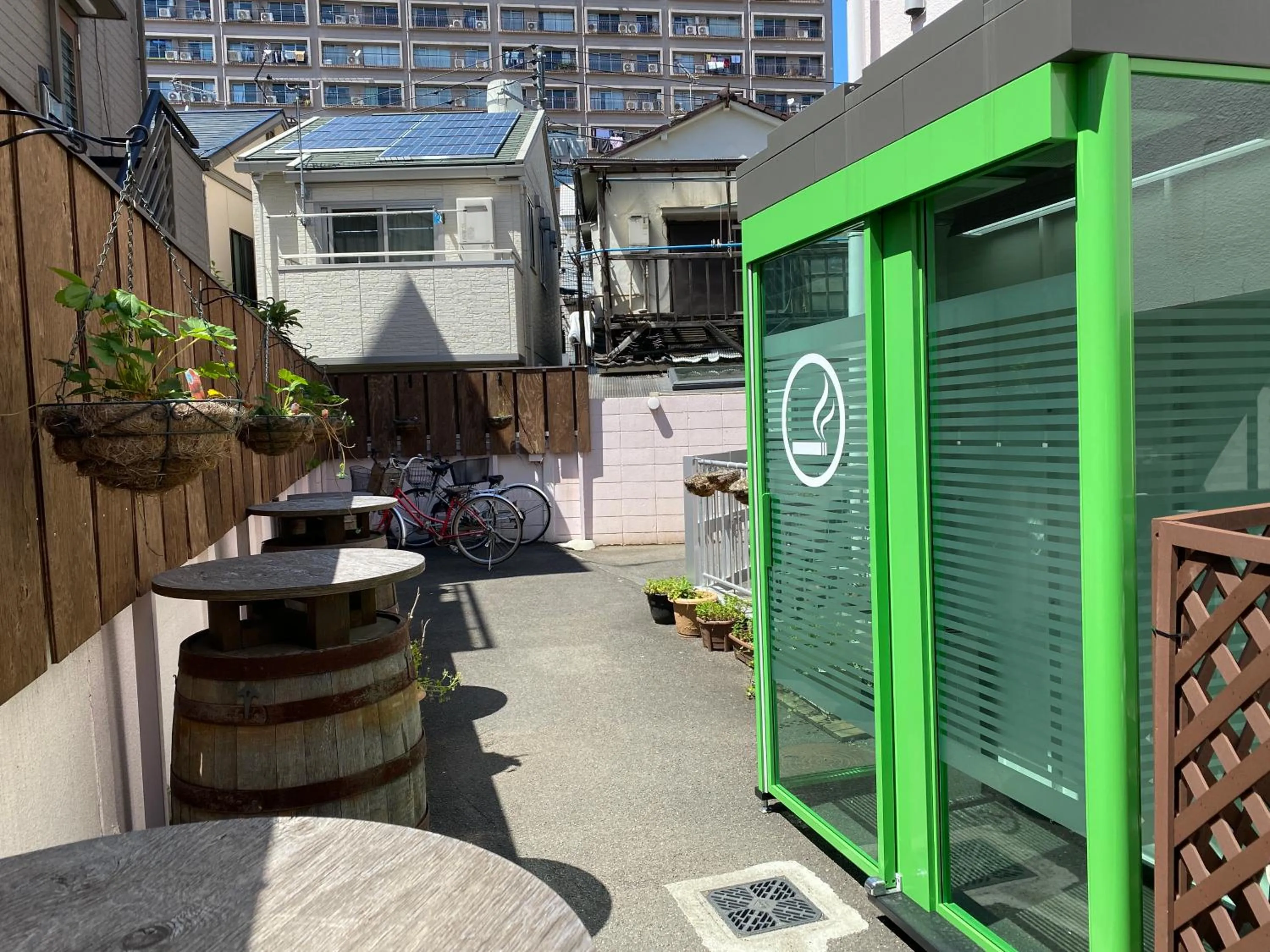 Balcony/Terrace in Sakura Hotel Hatagaya