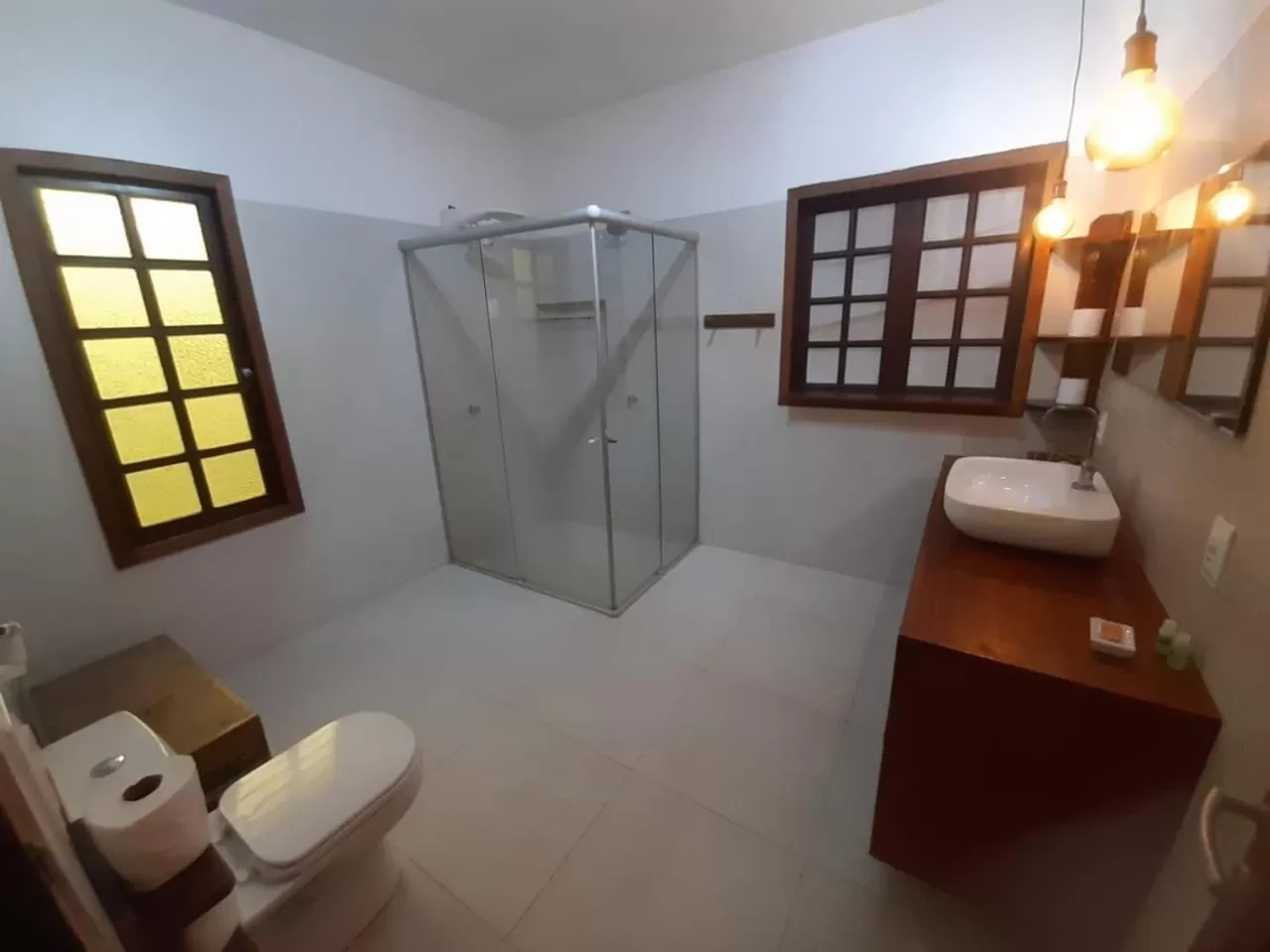 Bathroom in Pousada Recanto da Praia