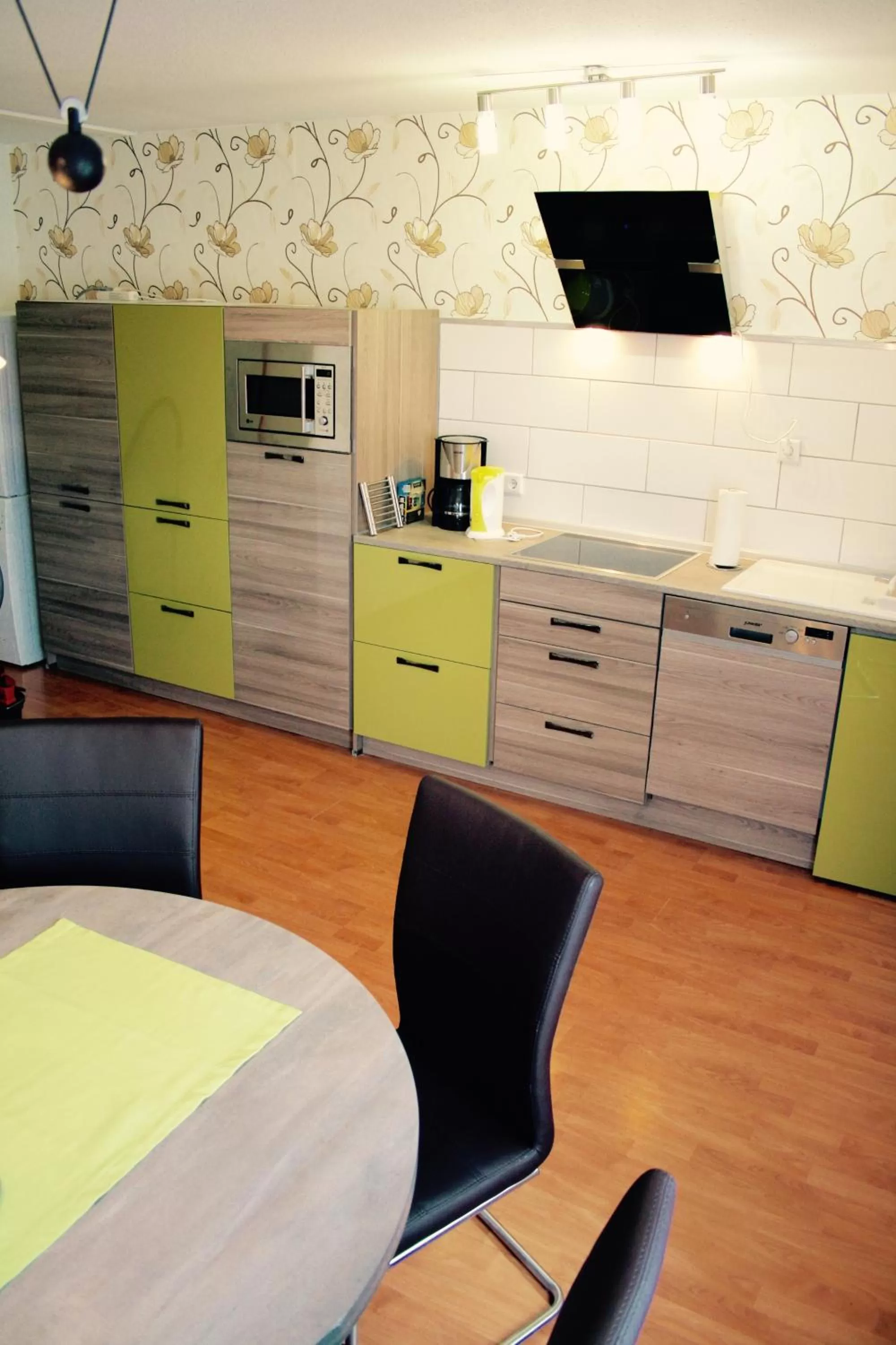 Kitchen/Kitchenette in Gästehaus beim Prinz