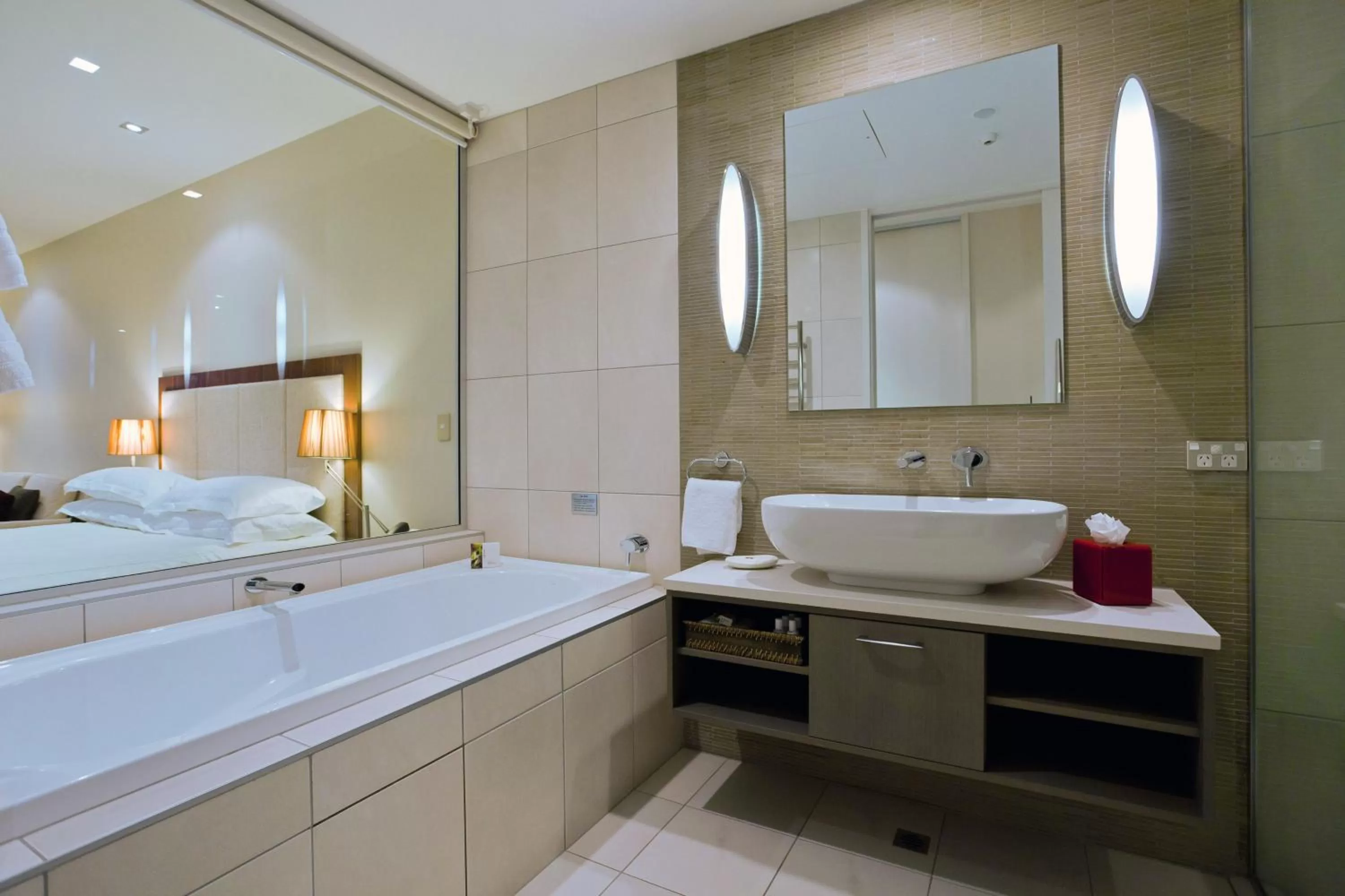 Bathroom in The Rees Hotel & Luxury Apartments
