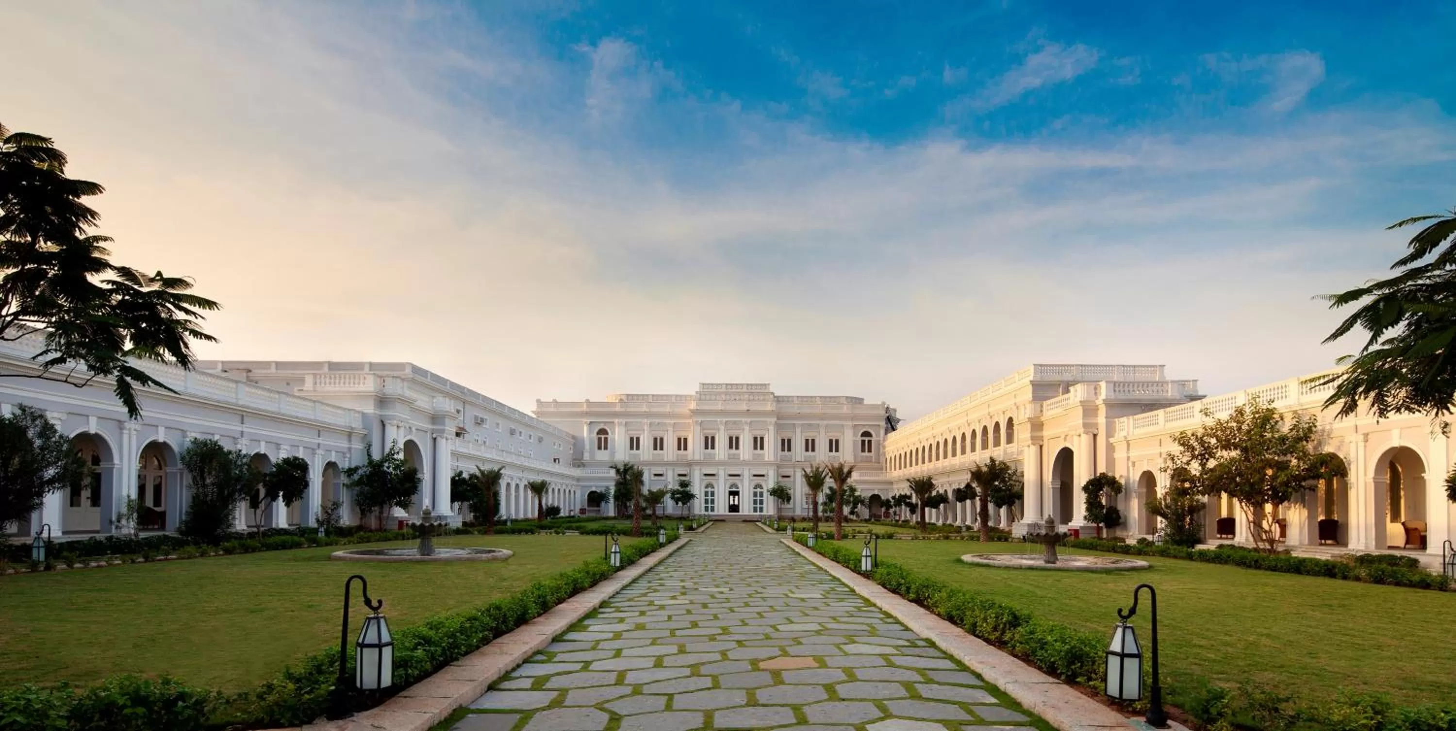 Property building in Taj Falaknuma Palace