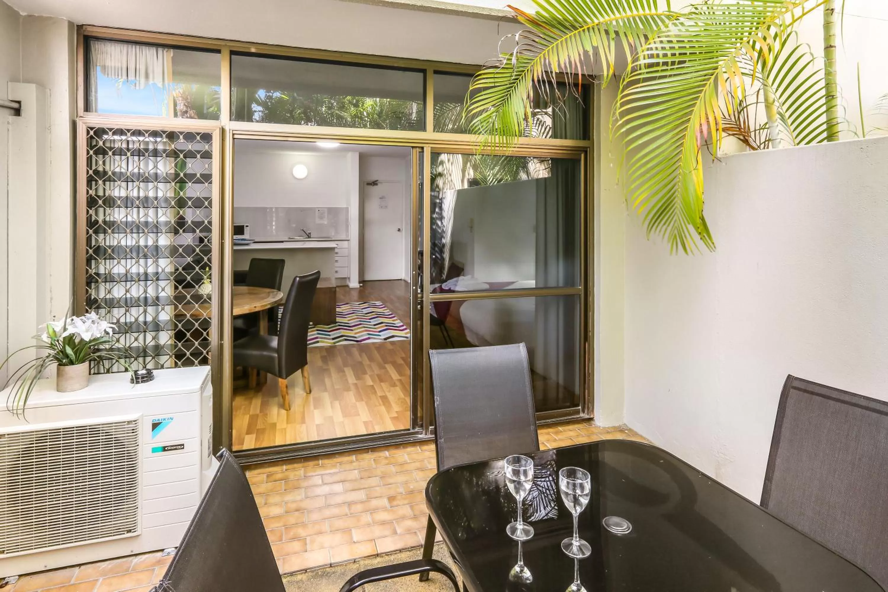 Patio in Cascade Gardens