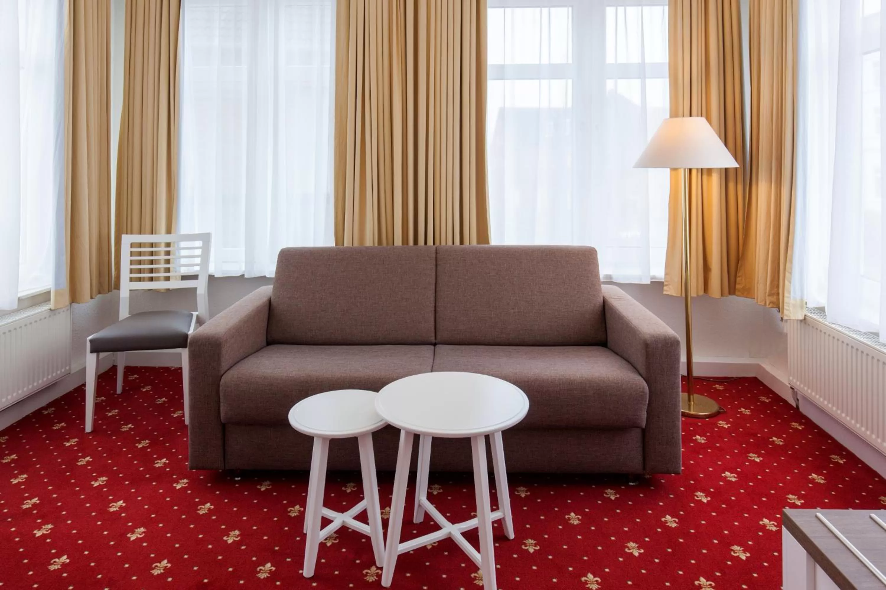 Living room in Hotel Weisse Düne