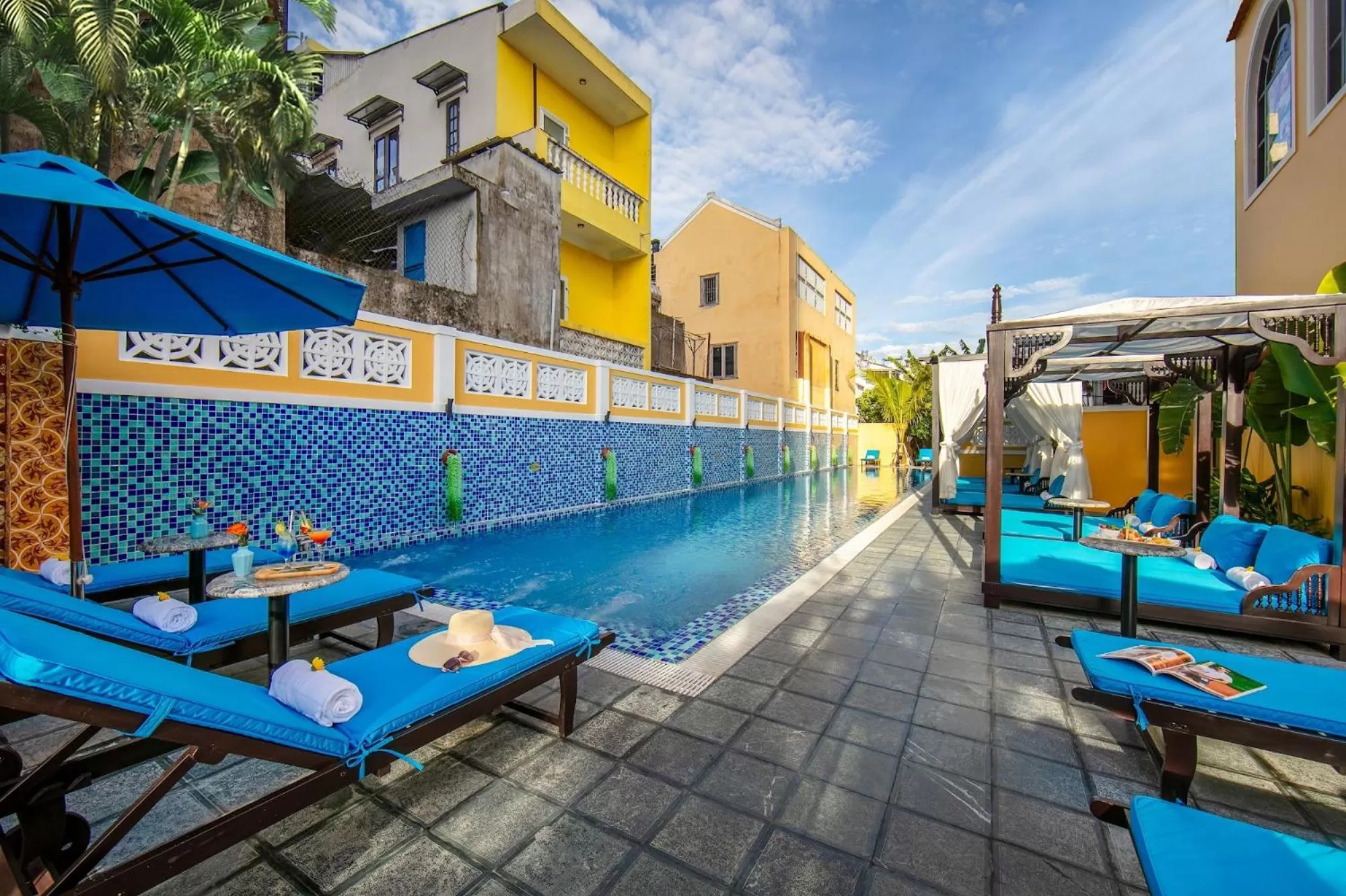 Swimming pool in La Charm Hoi An Hotel & Spa