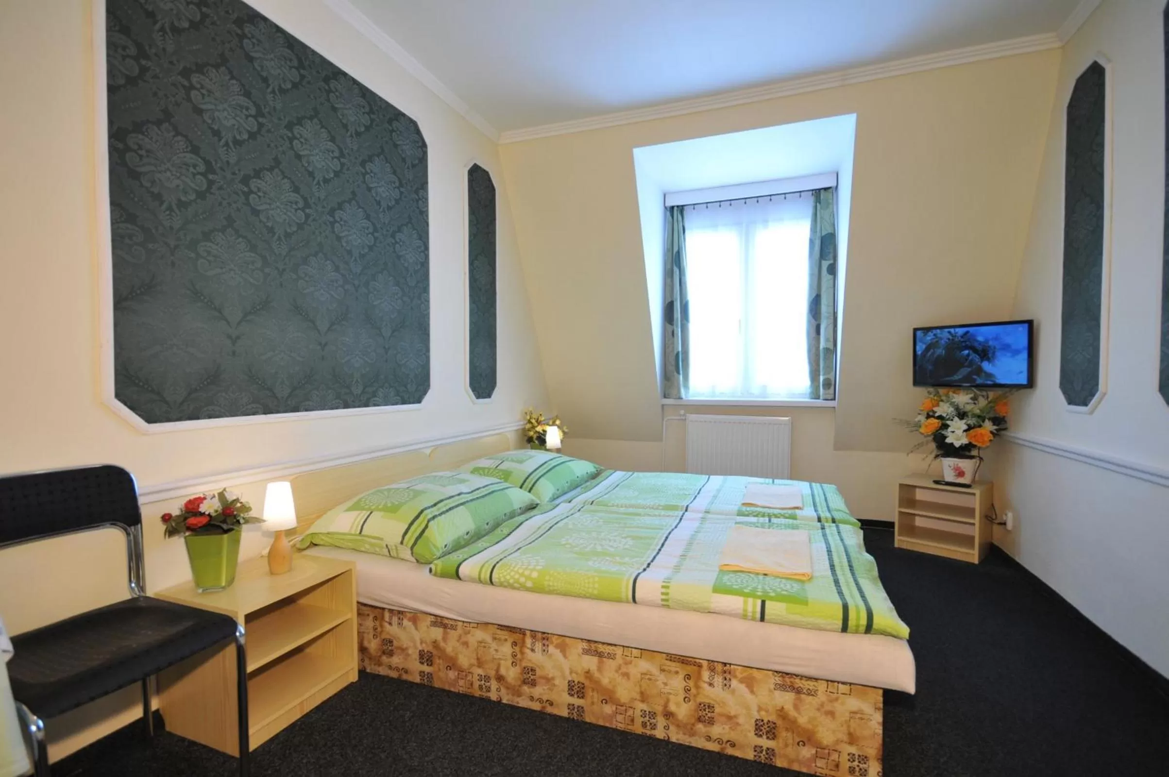 Mountain view, Bed in Pension Velický Zámoček