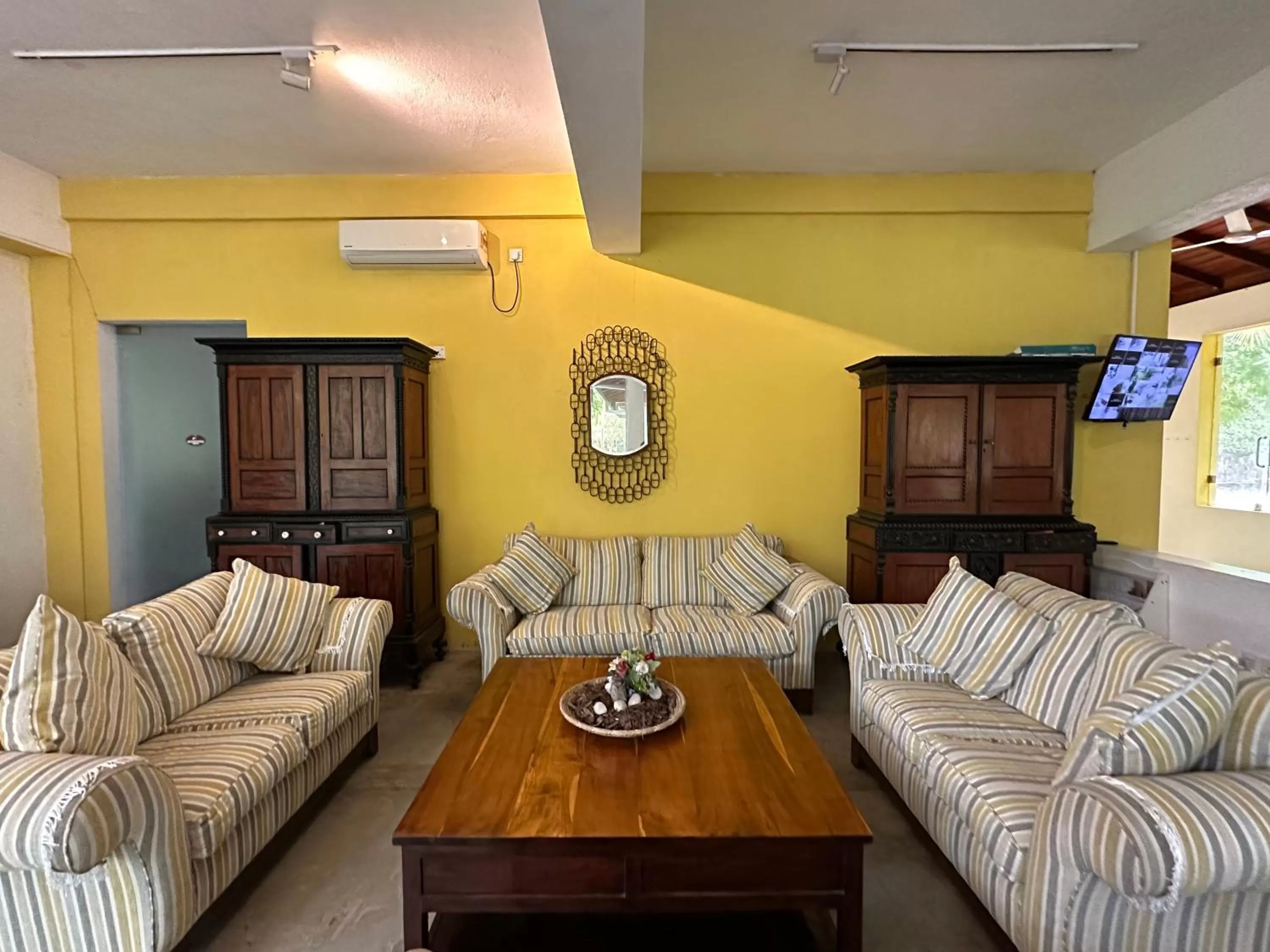 Seating area in Amaluna Resorts