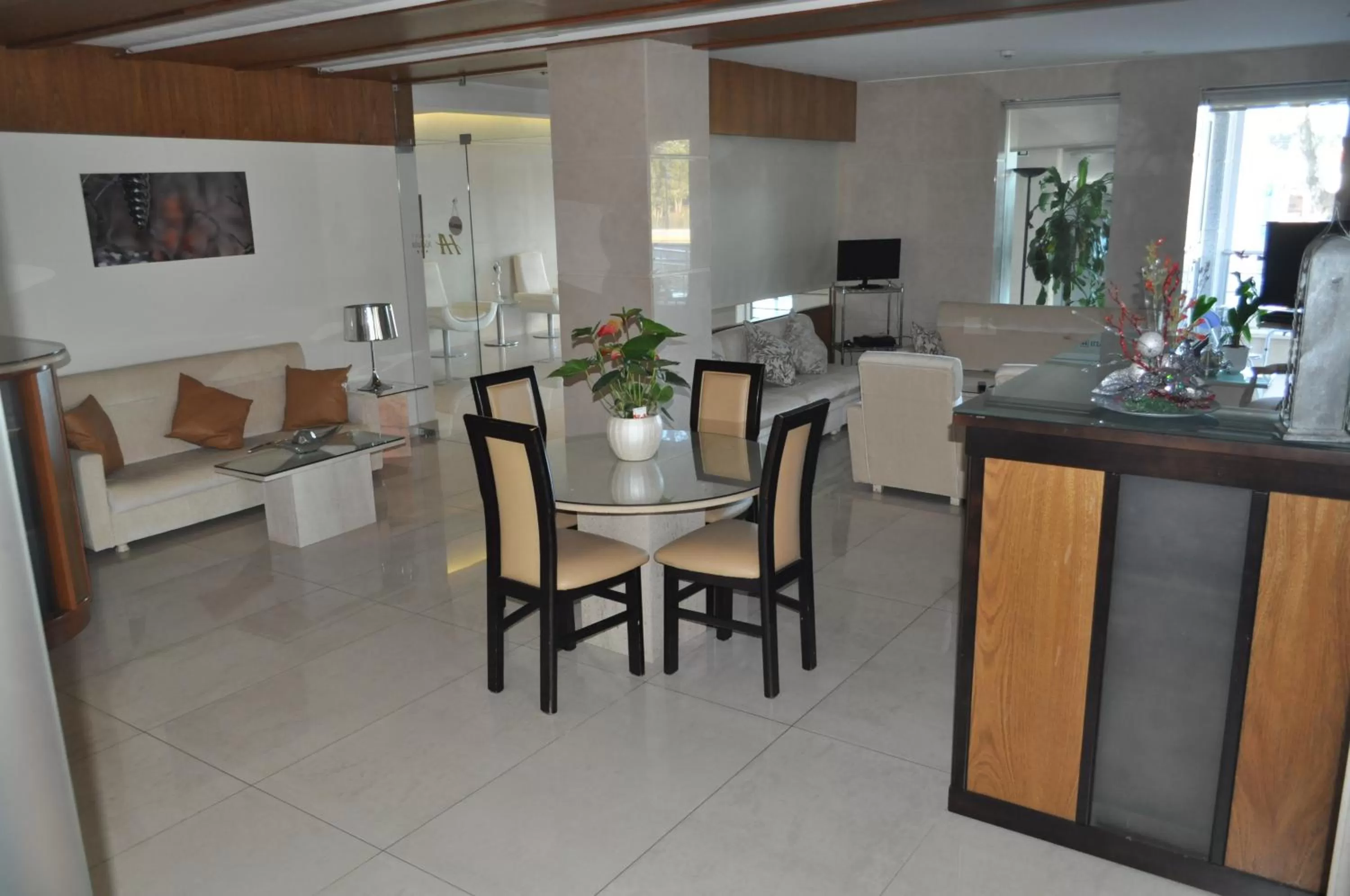 Communal lounge/ TV room in Hotel Aleluia