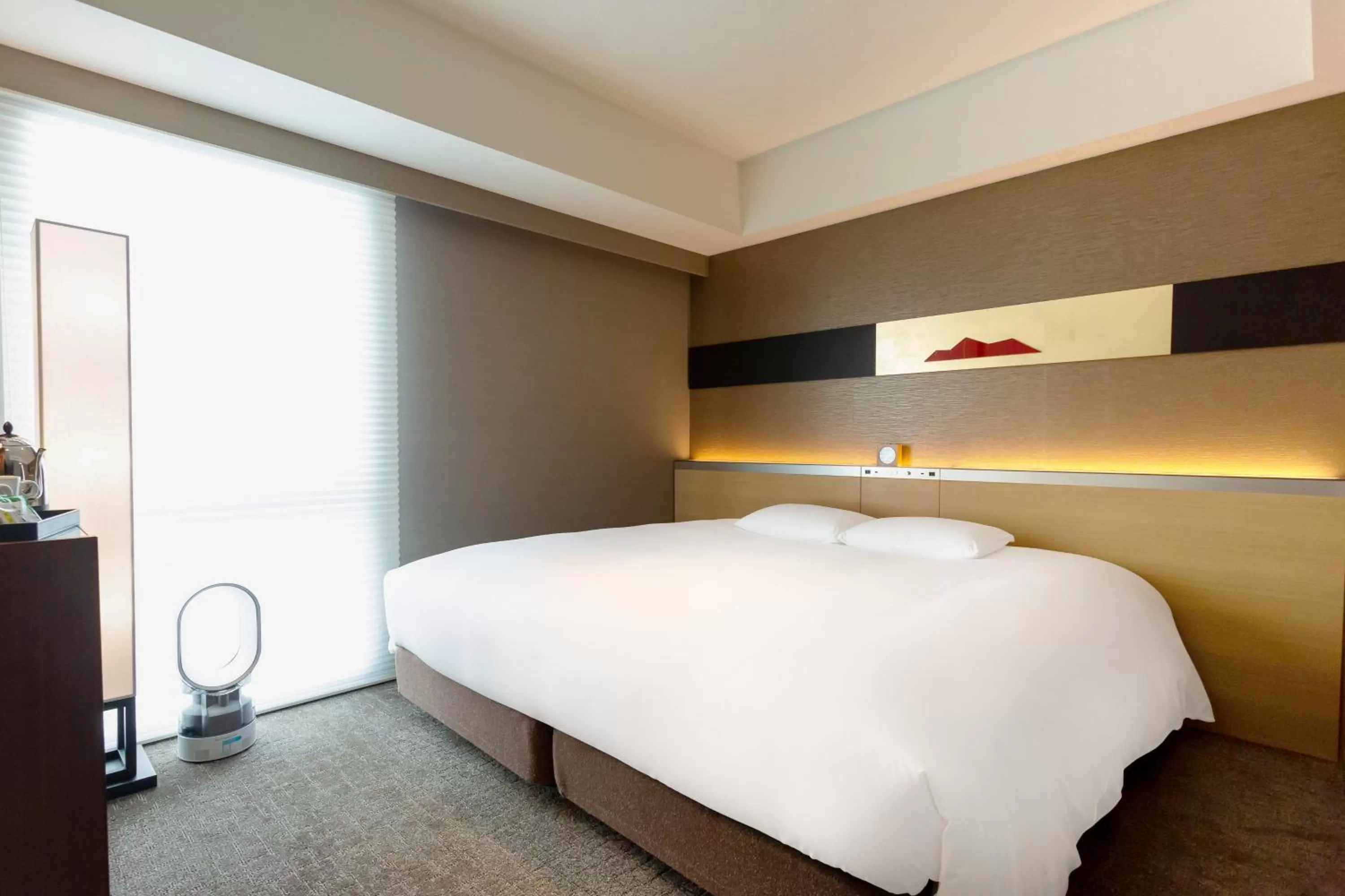 Photo of the whole room, Bed in Cross Hotel Kyoto