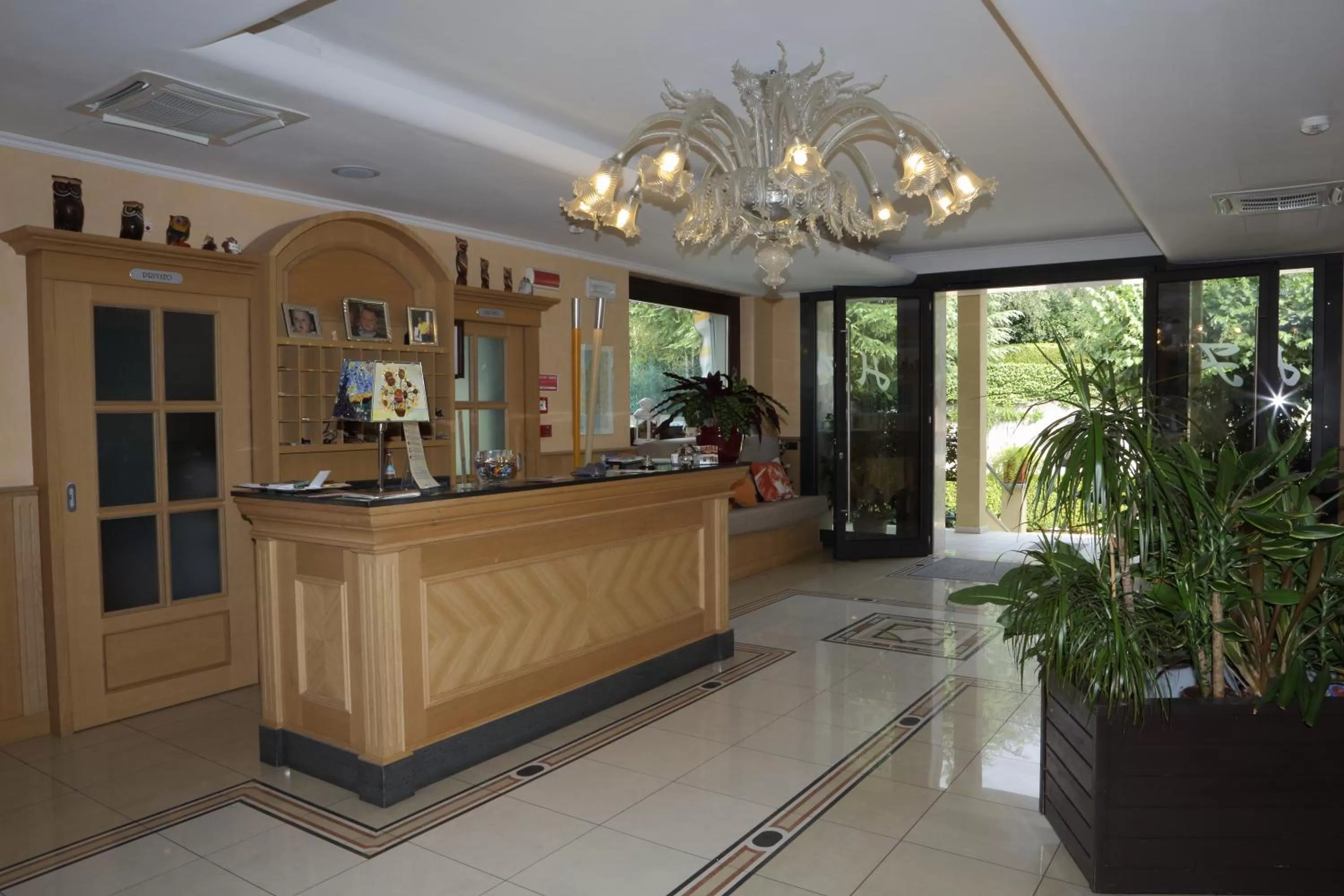 Lobby or reception in Hotel Fioroni