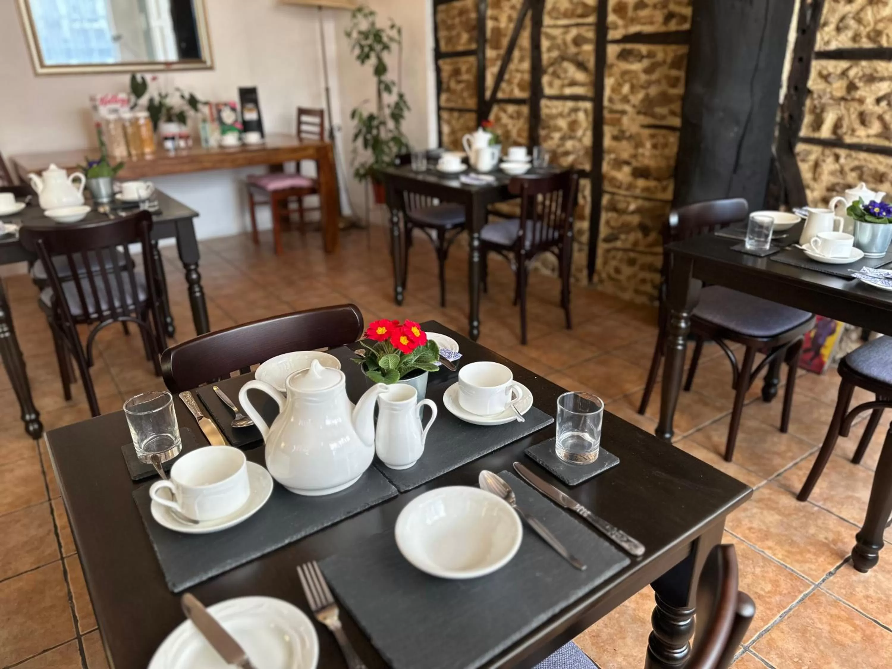 Food and drinks in The Old Bakehouse