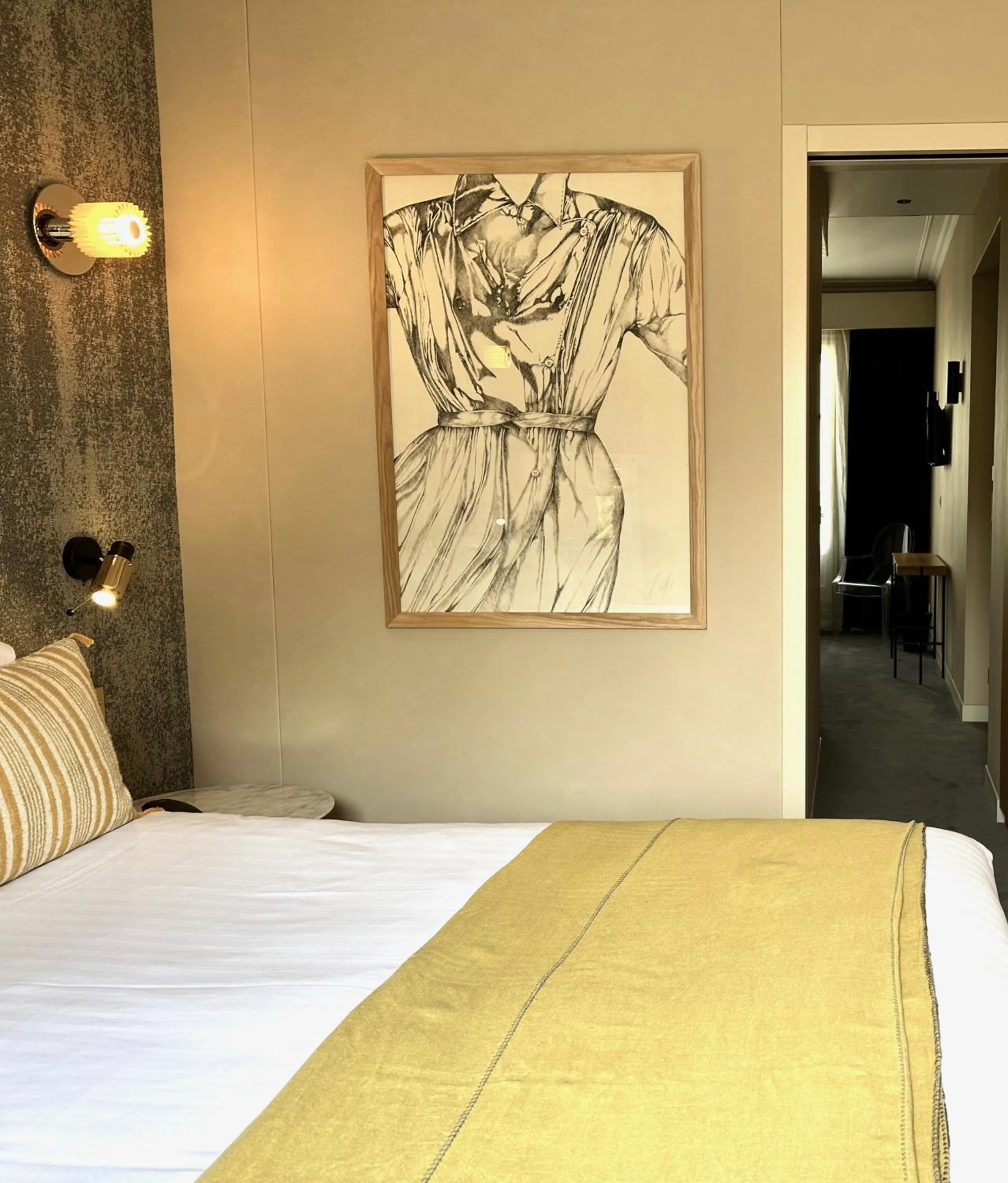 Decorative detail, Bed in Beausejour Ranelagh