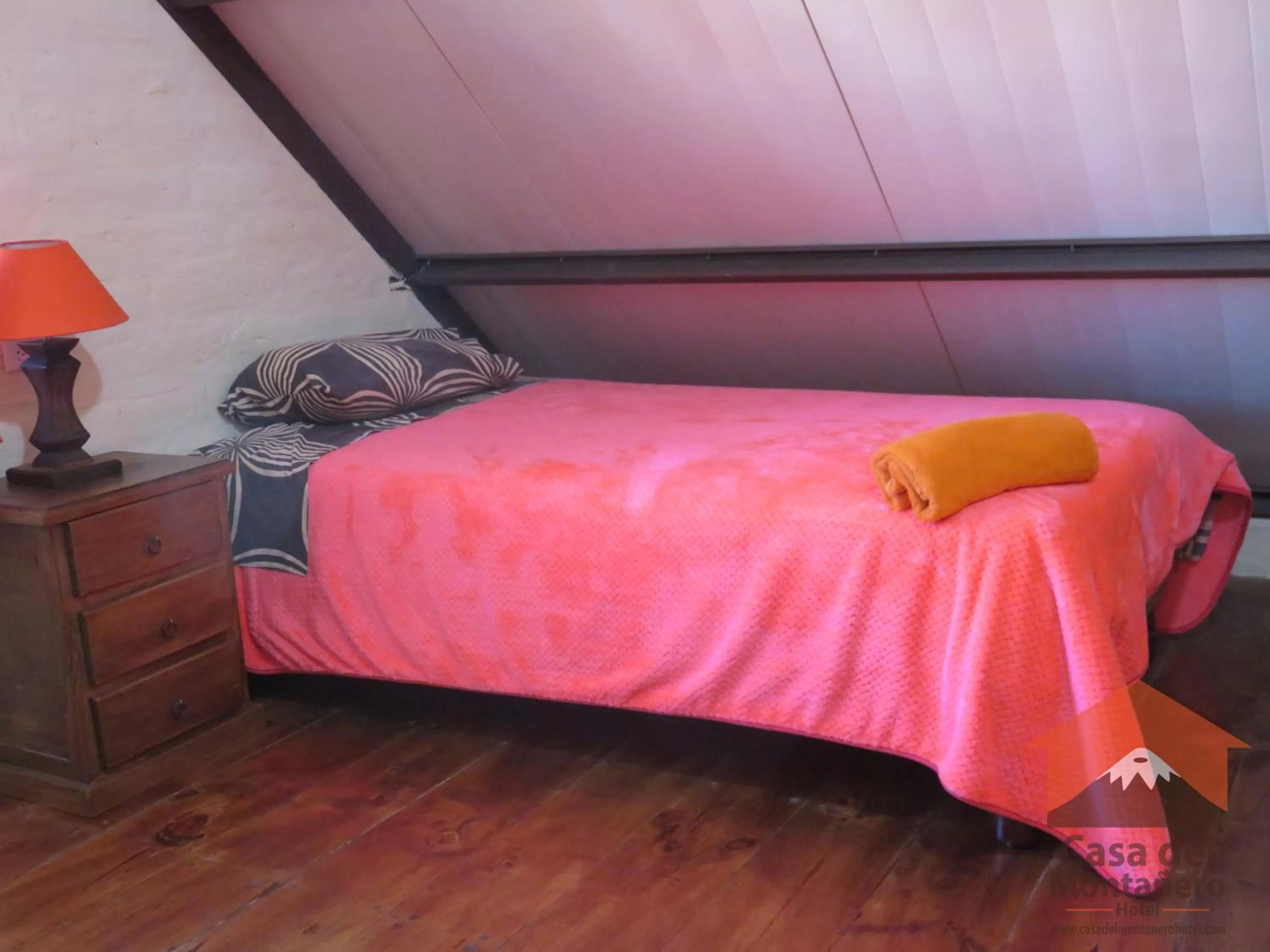 Bed in Casa del Montañero