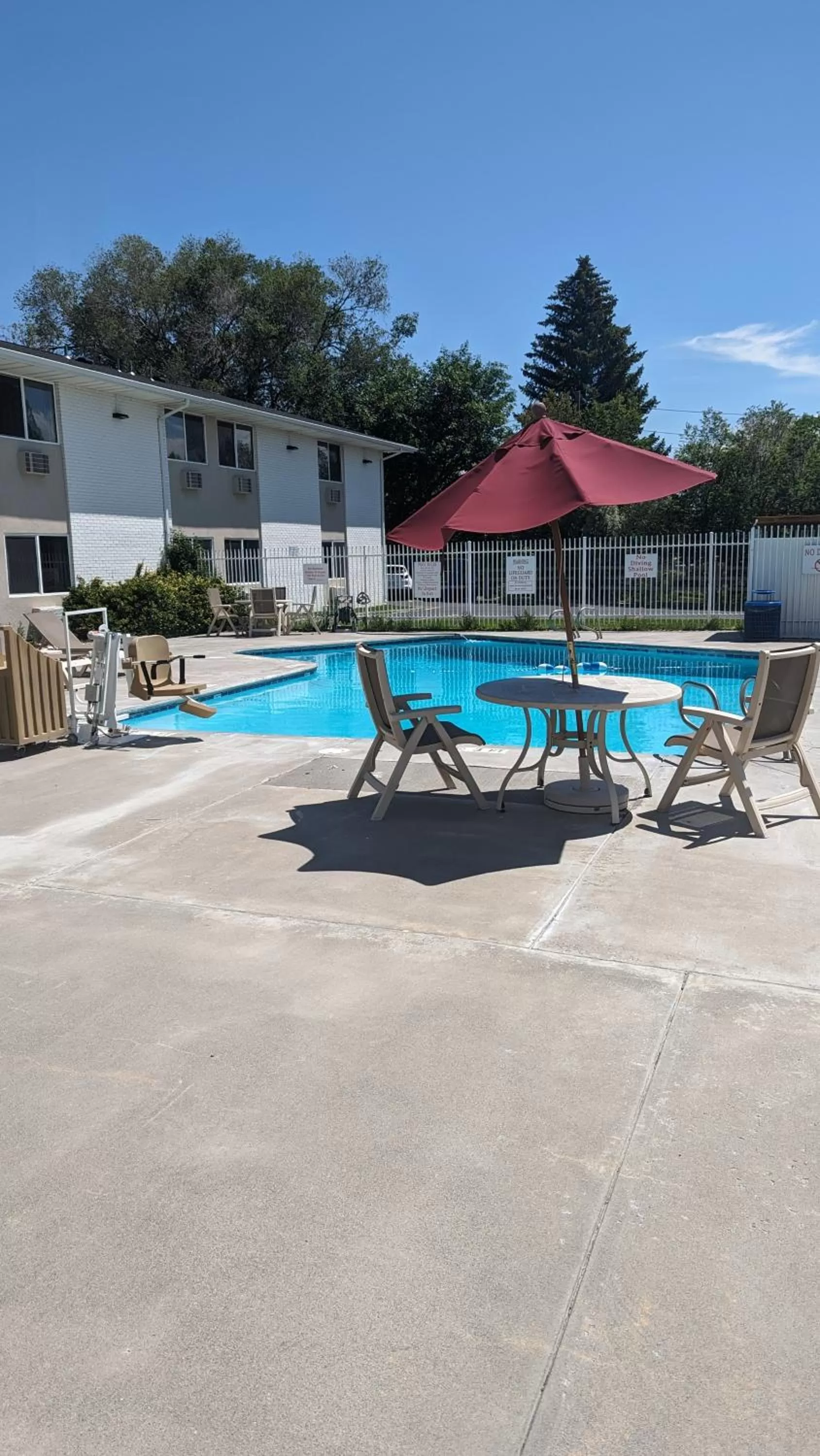 Swimming Pool in Hilltop Hotel