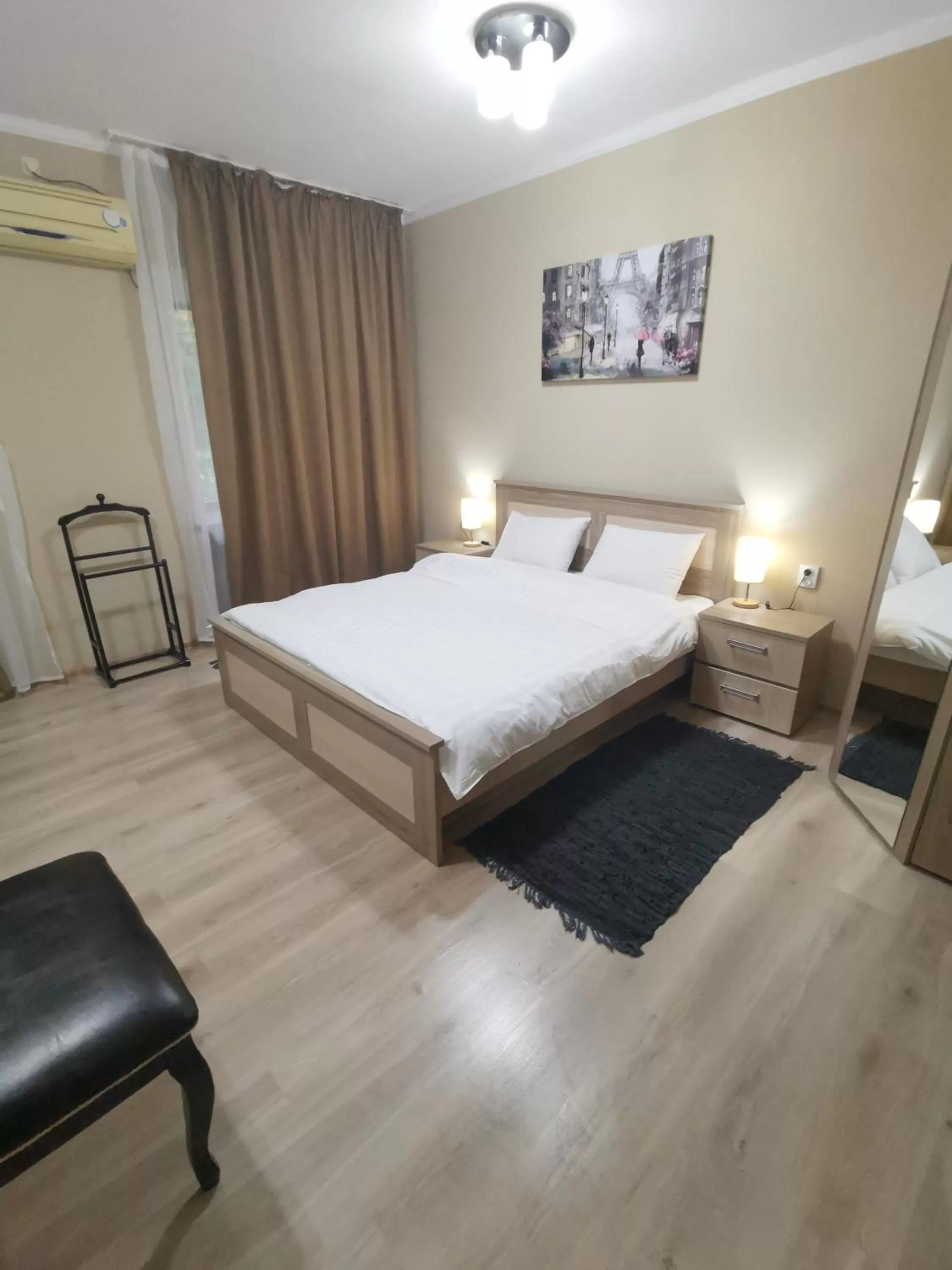 Bed in Deluxe SPA-Hotel