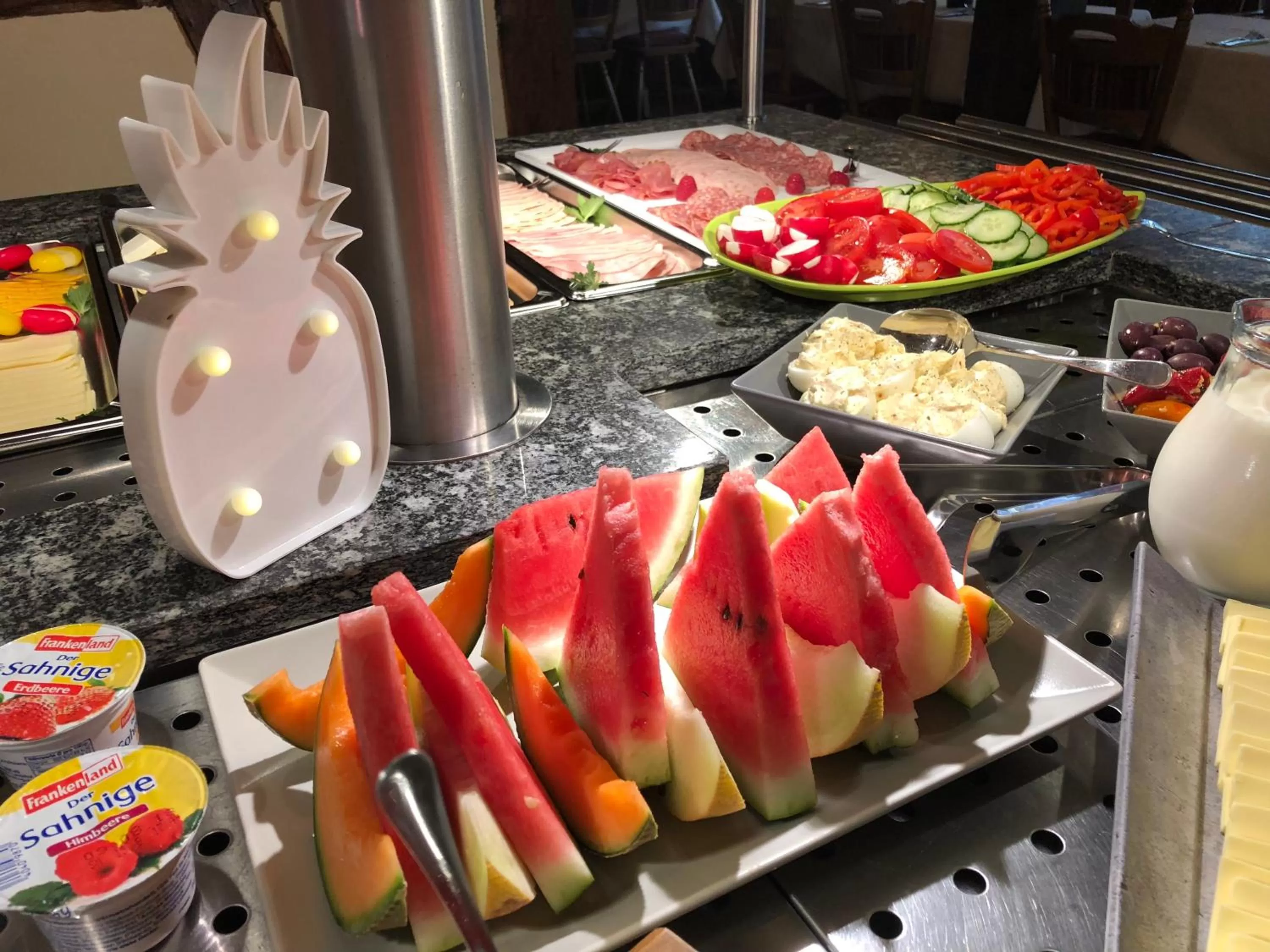 Breakfast in Hotel Blüchertal