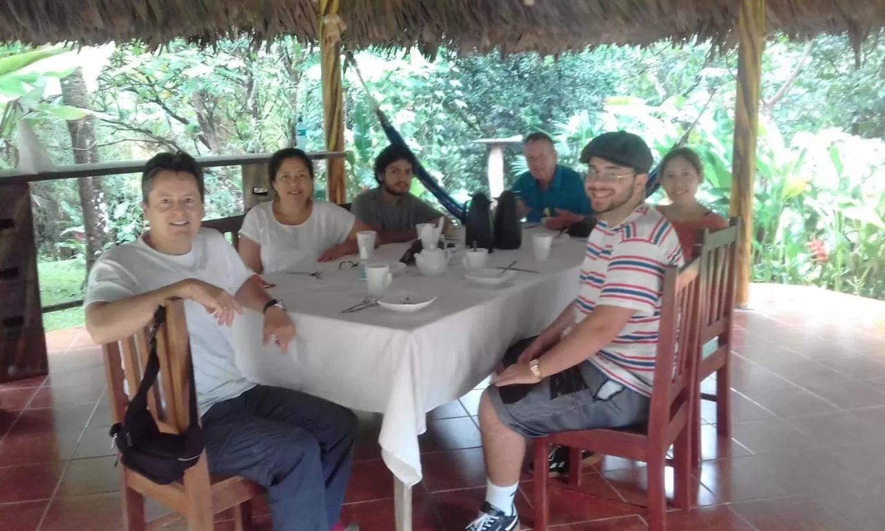 Breakfast in La Purruja Lodge