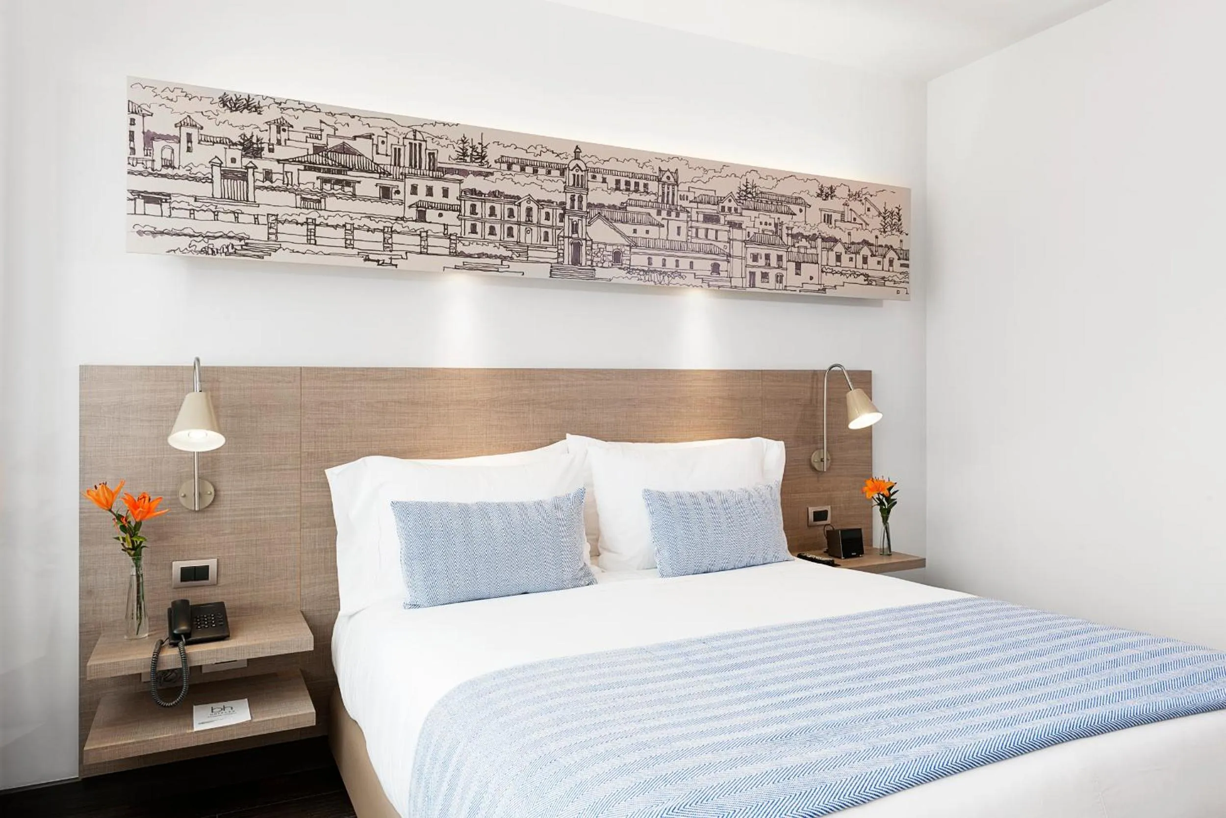 Bedroom, Bed in Hotel bh Usaquén