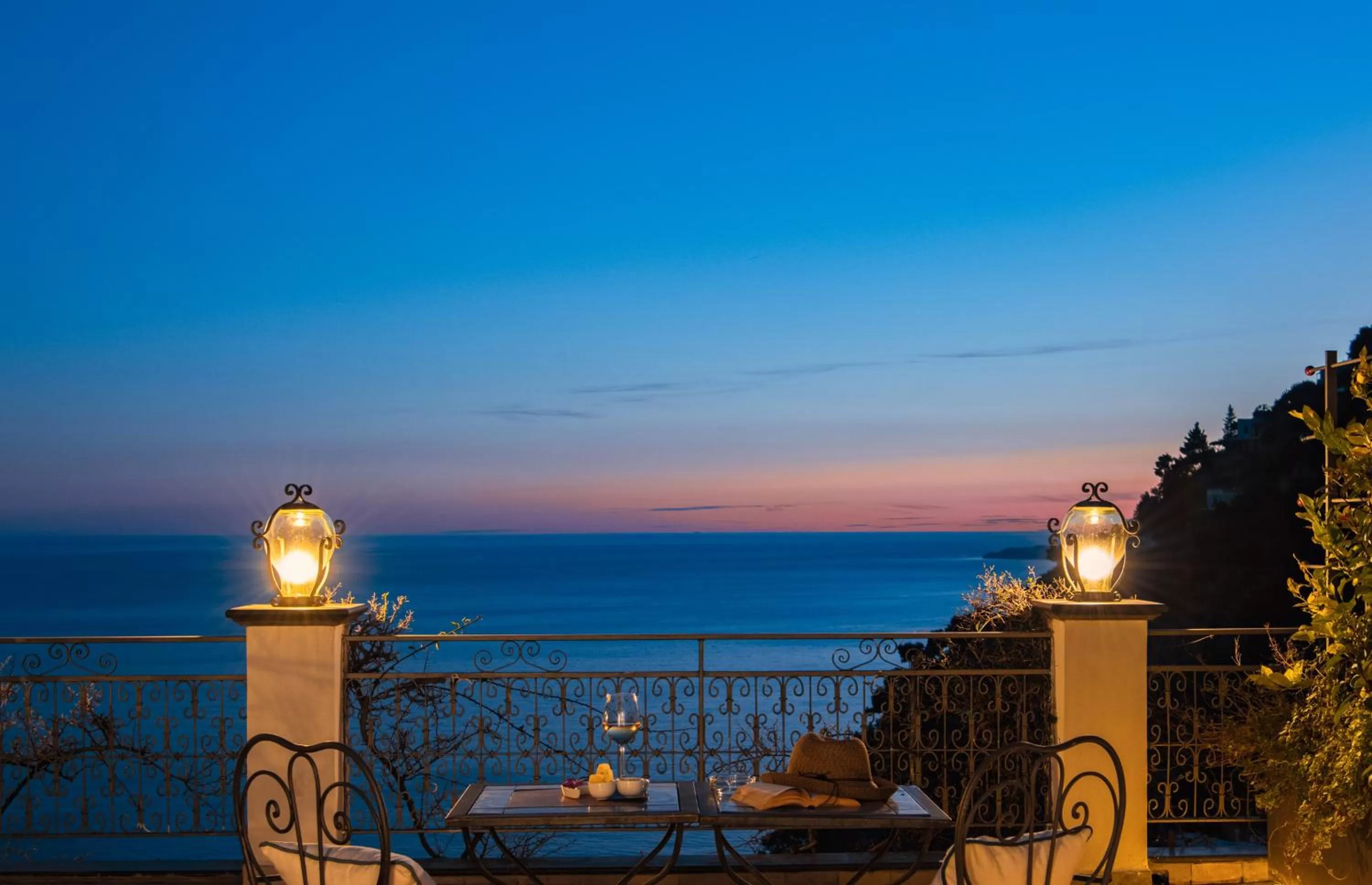 Balcony/Terrace in Positano Art Hotel Pasitea