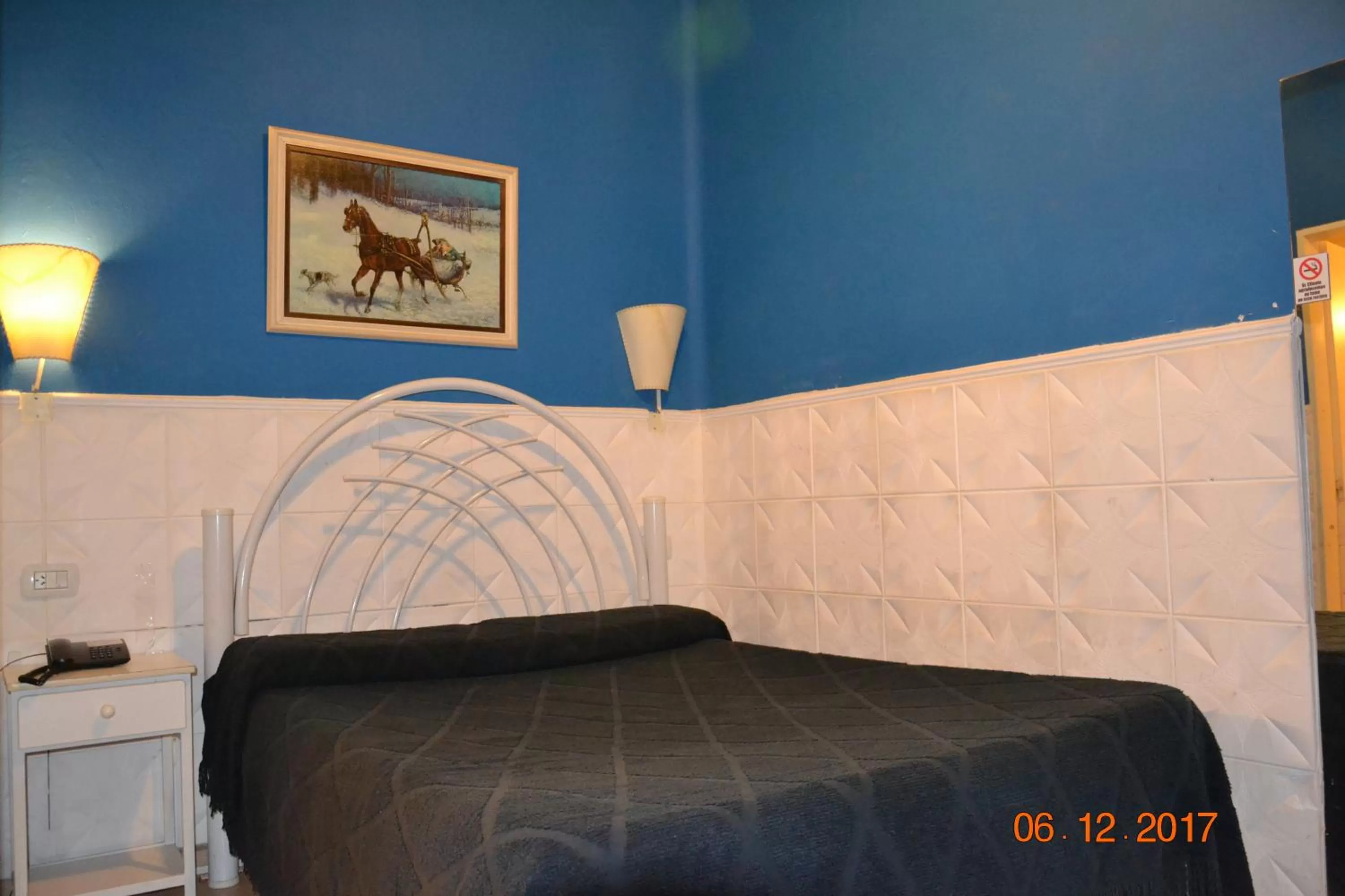 Bed in Hotel Victoria