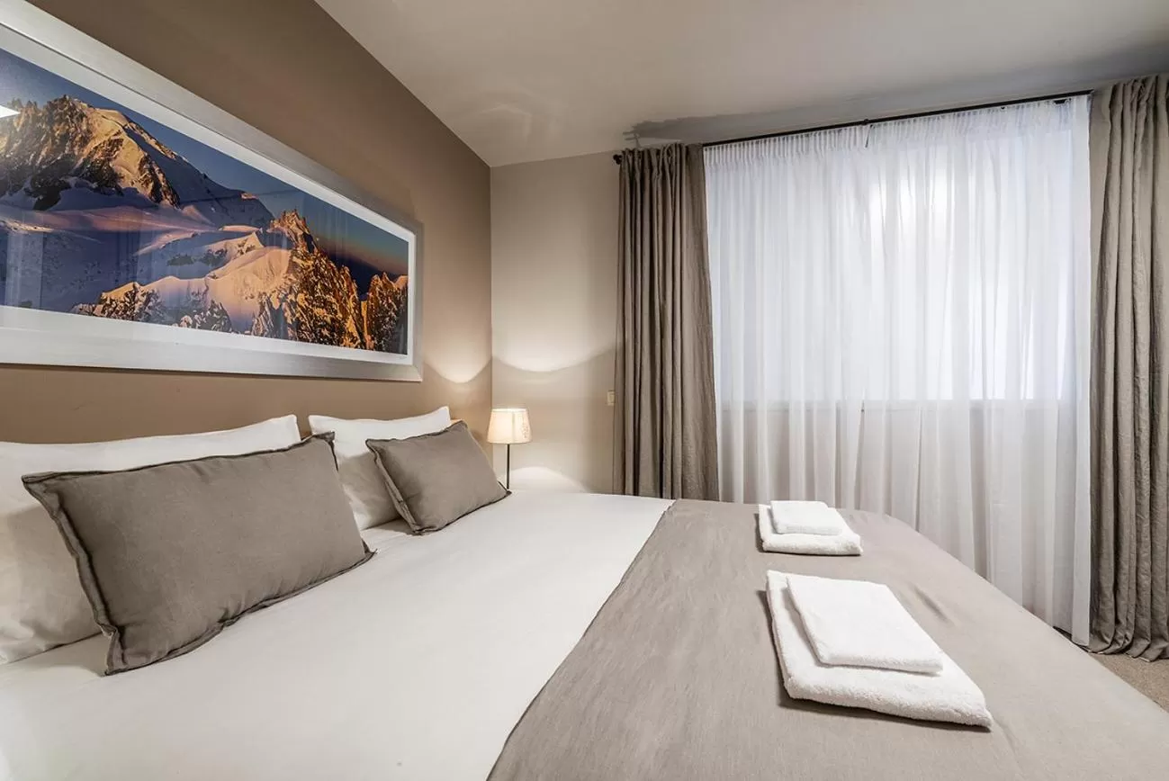 Bed in Eden Hotel, Apartments and Chalet Chamonix Les Praz