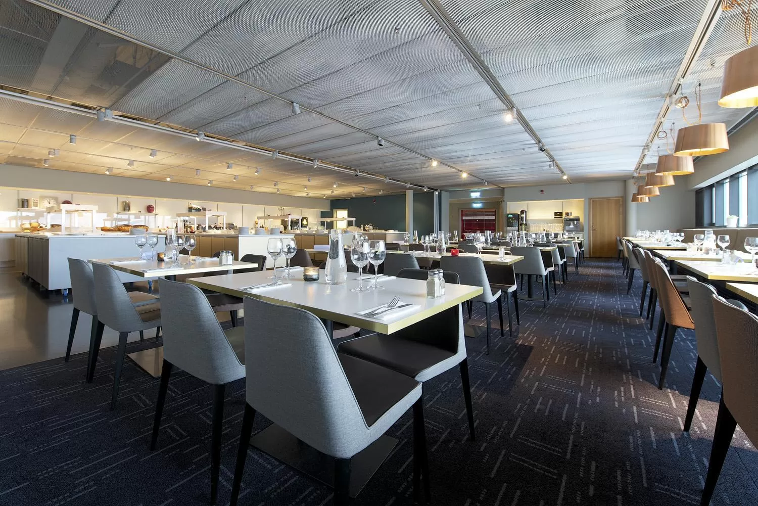 Buffet breakfast in Quality Hotel Globe