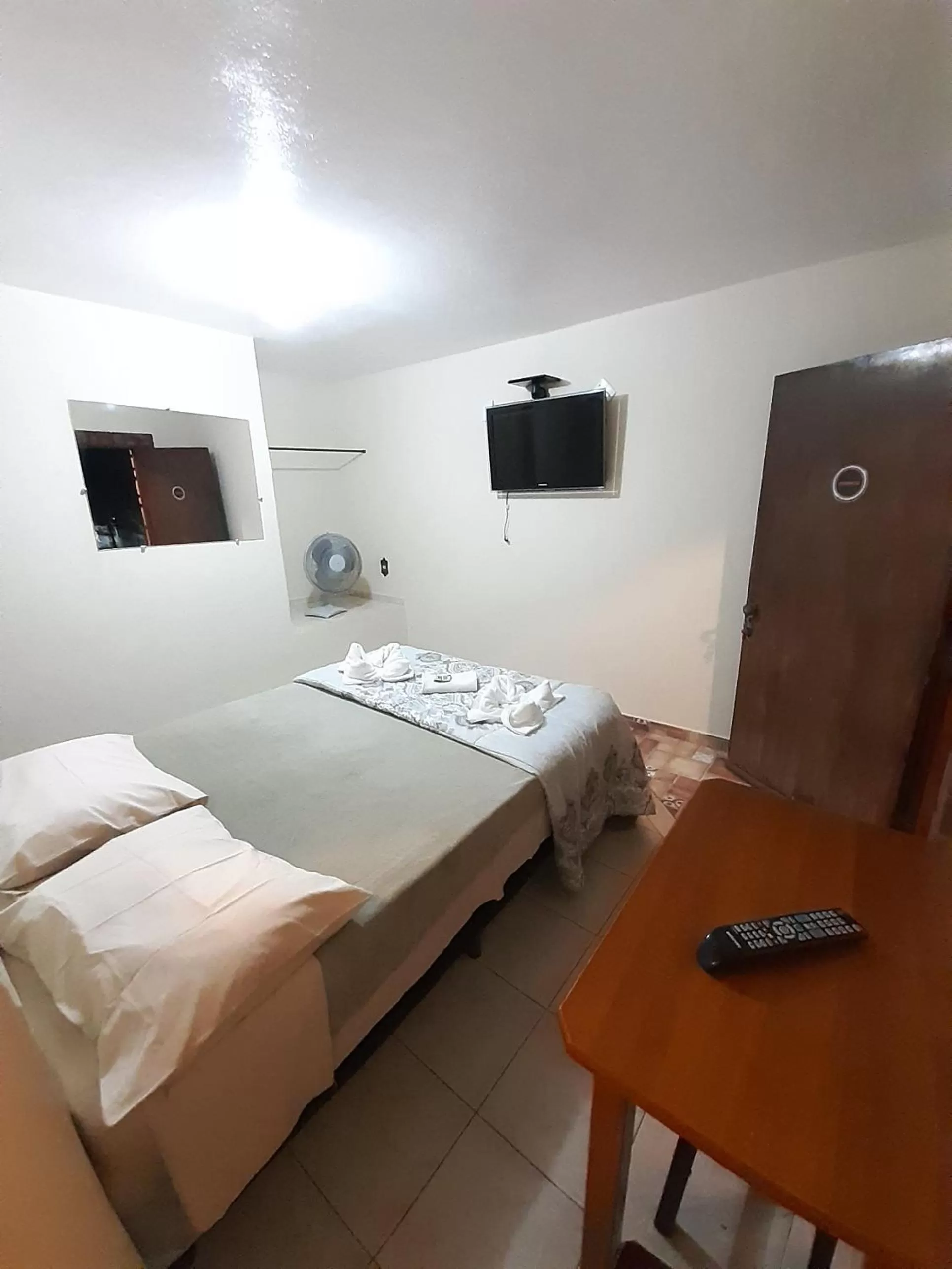 Patio, Bed in Pousada Reino Encantado - São Thomé das Letras - Minas Gerais