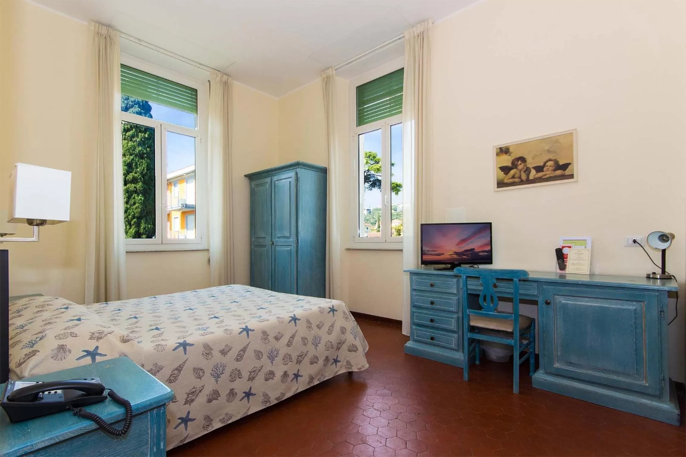 Bed in Hotel Villa San Giuseppe