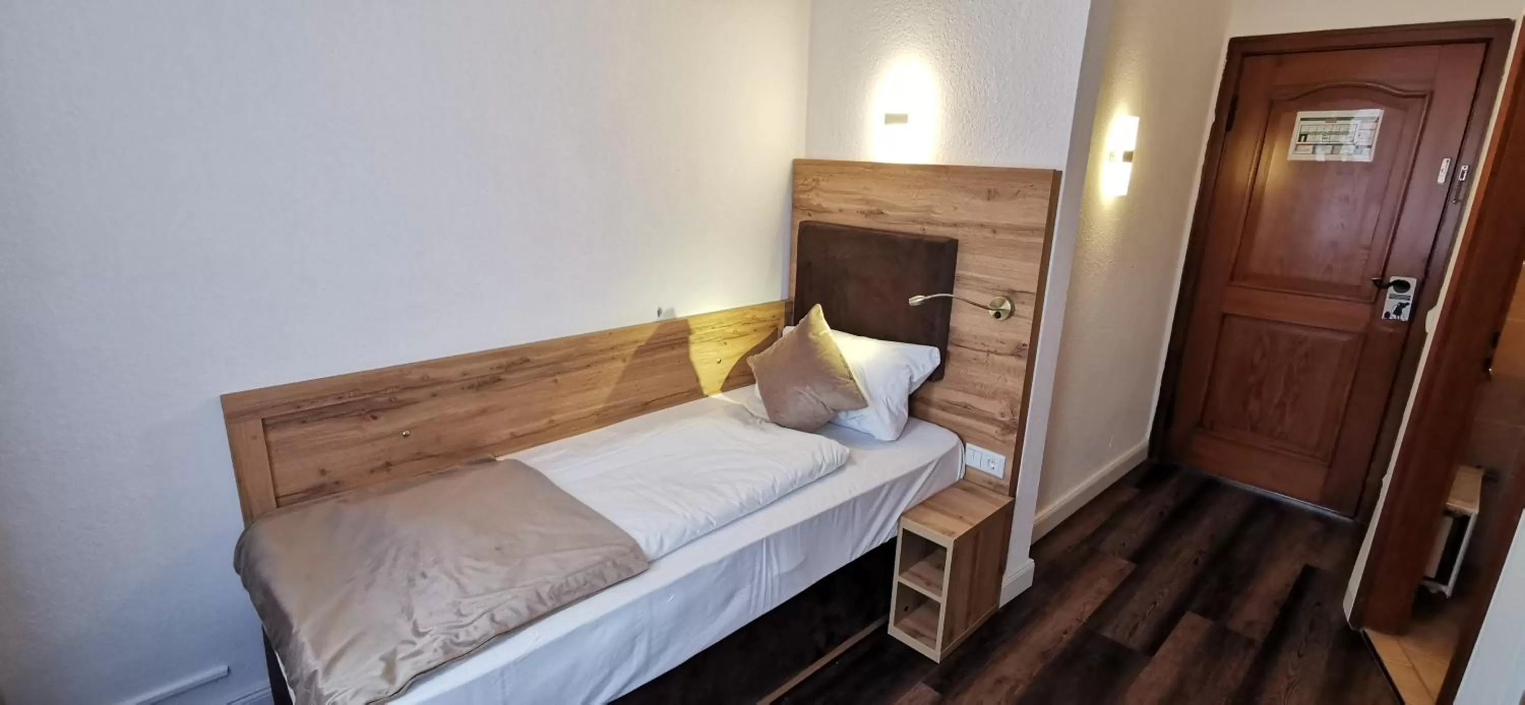 Bed in Heidehotel Soltauer Hof