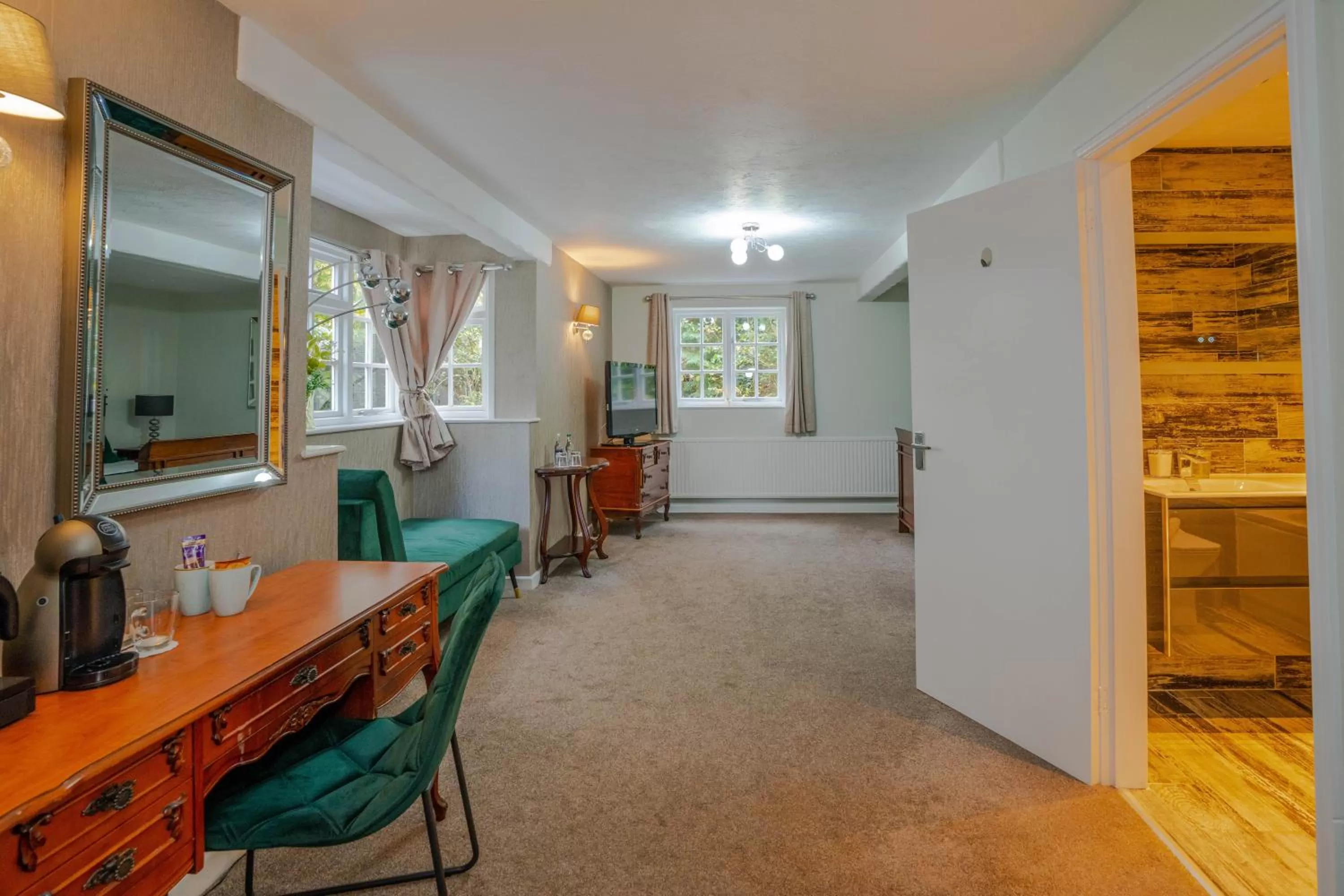 Seating area in White Lion Hotel
