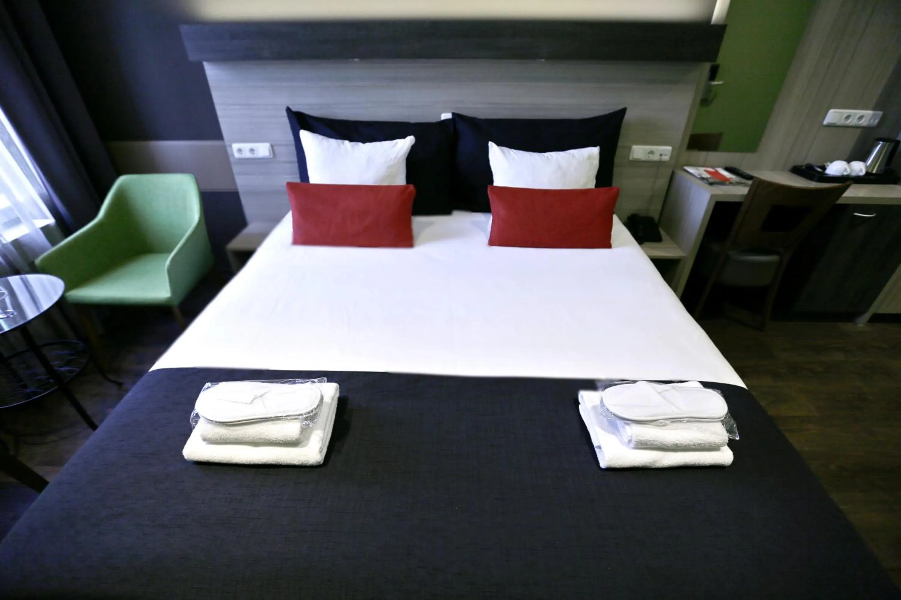Bed in City Hotel Amsterdam