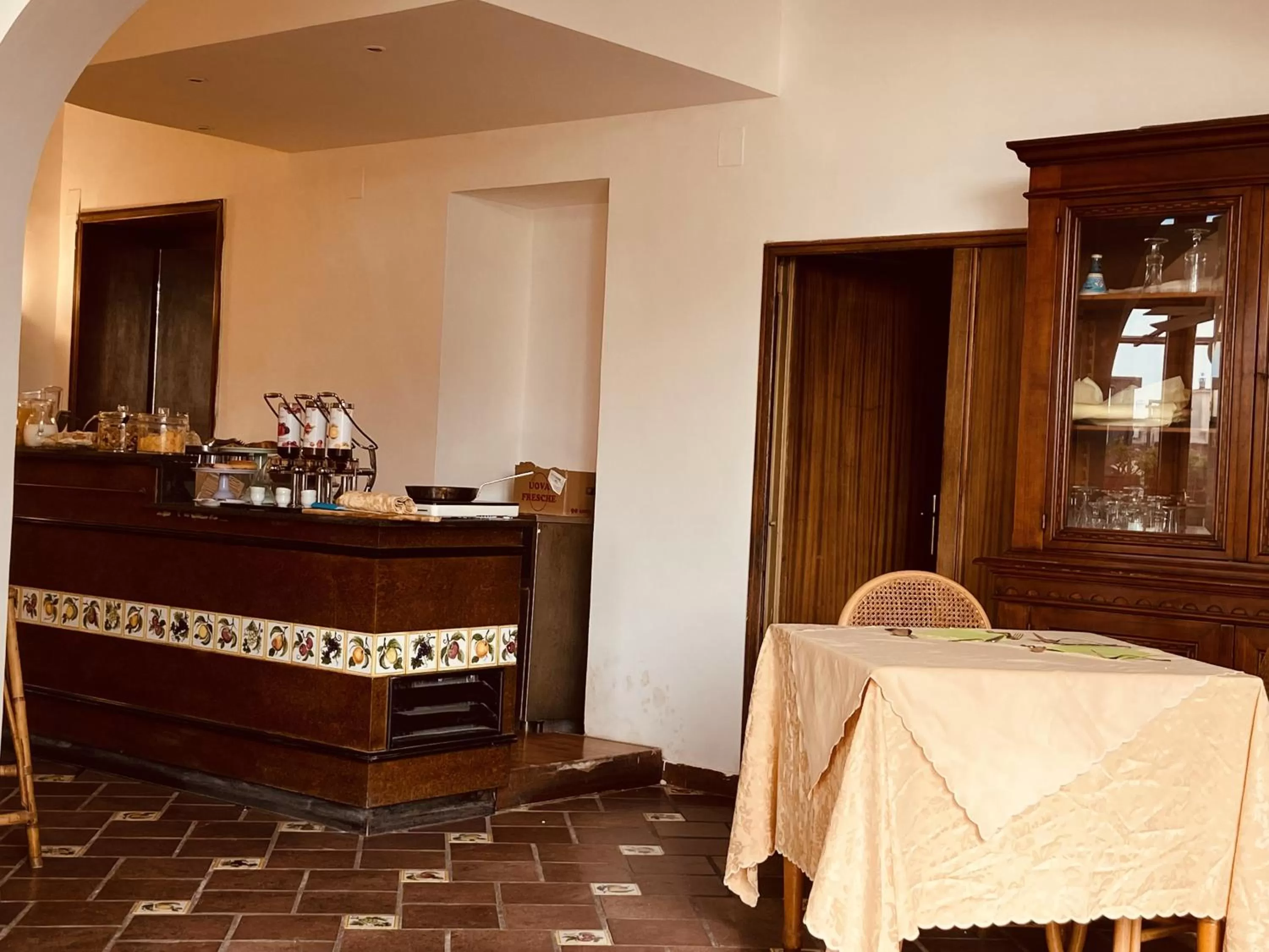 Buffet breakfast in Up Hotel