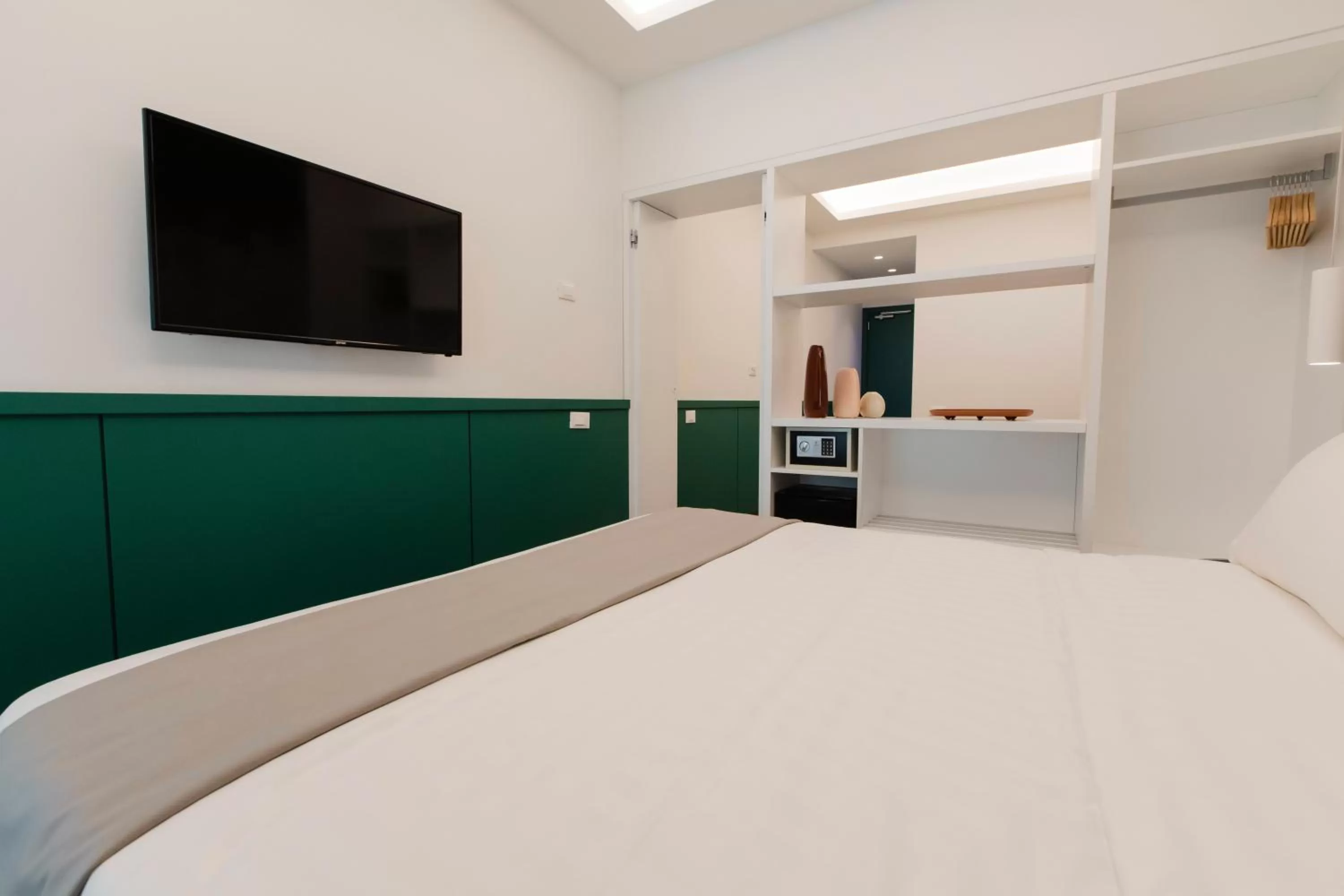 Bed in Smart Hotel Napoli