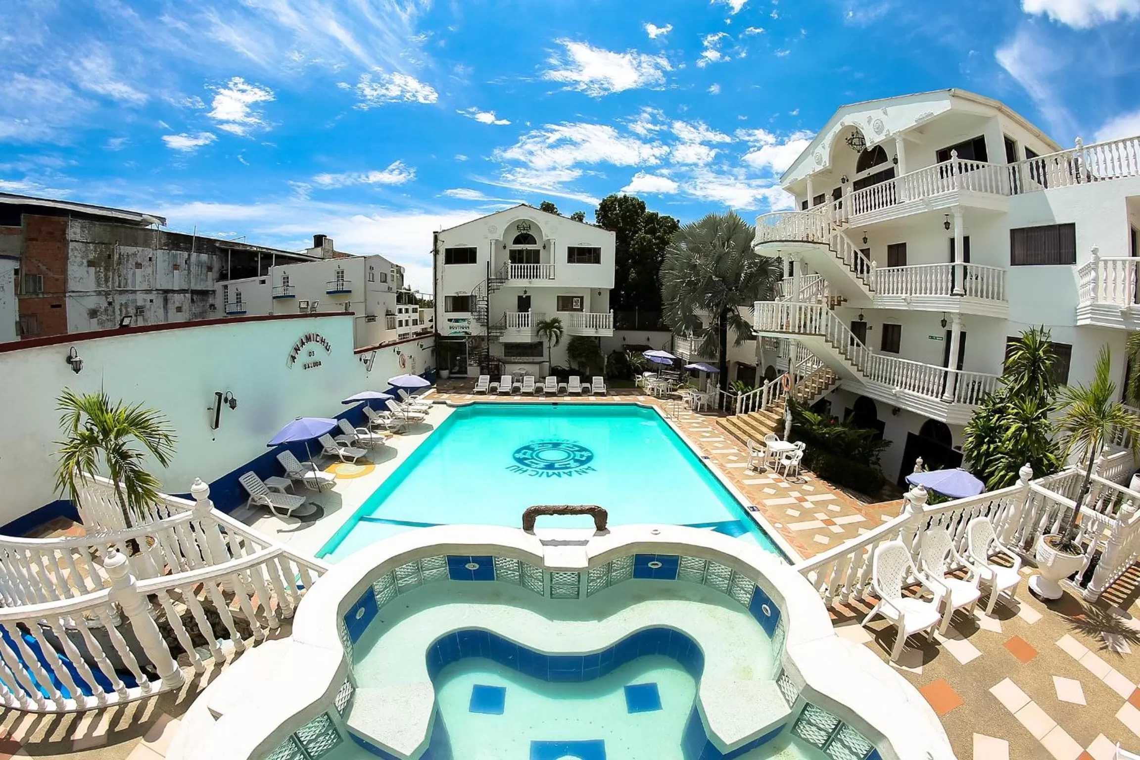 Swimming pool, Pool View in Hotel Anamichu Suites